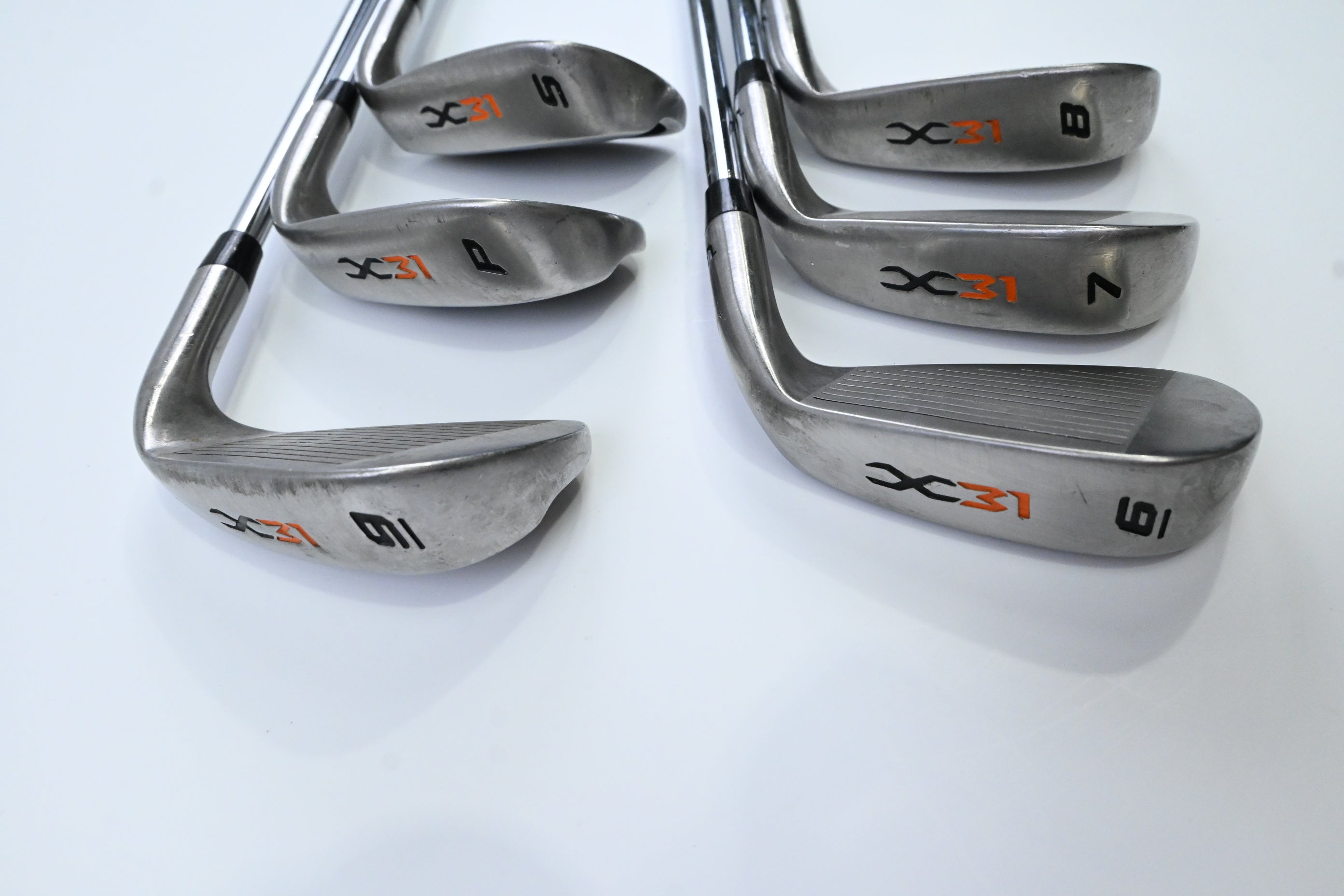 Left Hand Wilson X31 Advantage Irons / 6-PW+SW / Regular Flex Steel Shafts