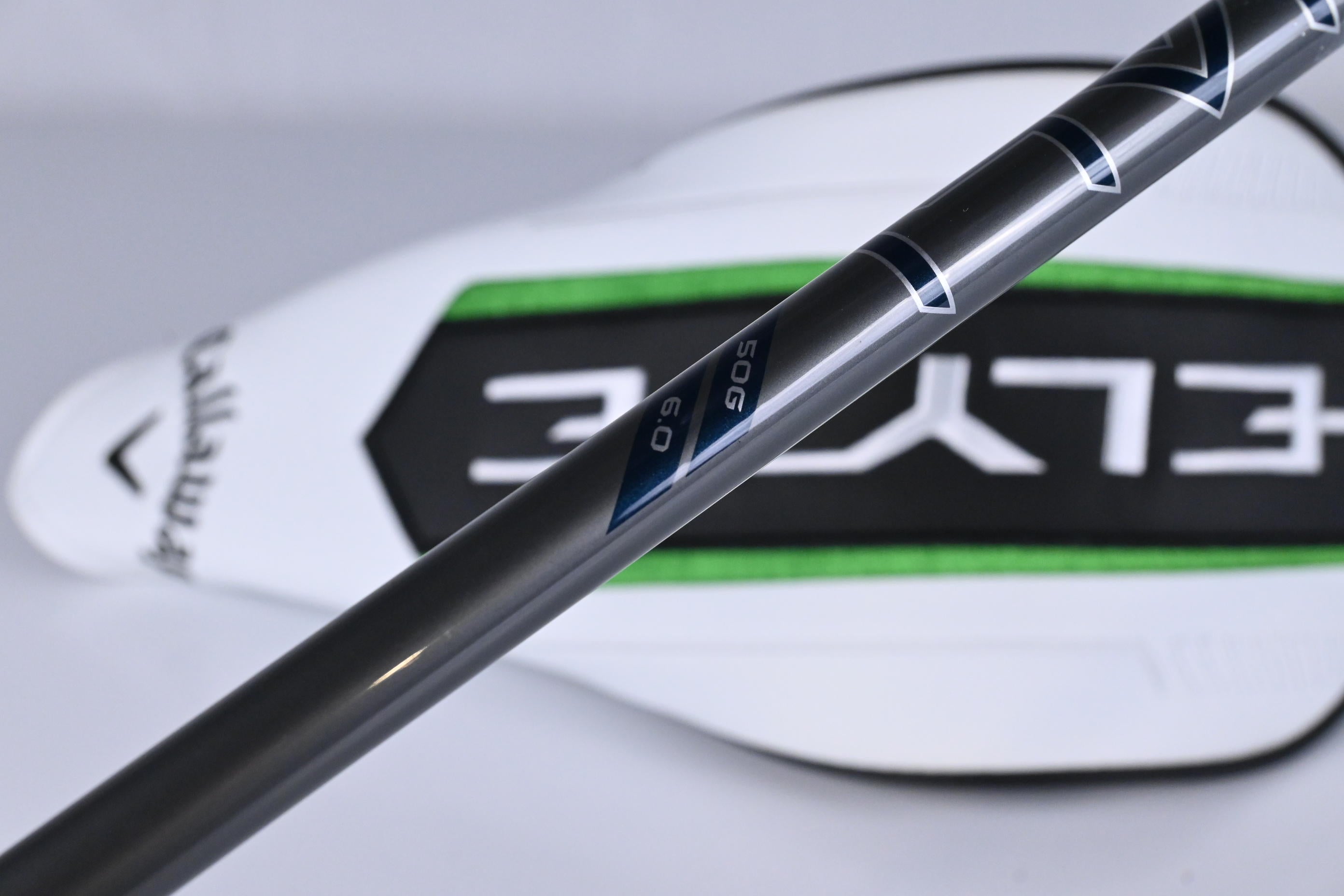 Left Hand Callaway Elyte Driver / 10.5 Degree / Stiff Flex Denali Charcoal 50