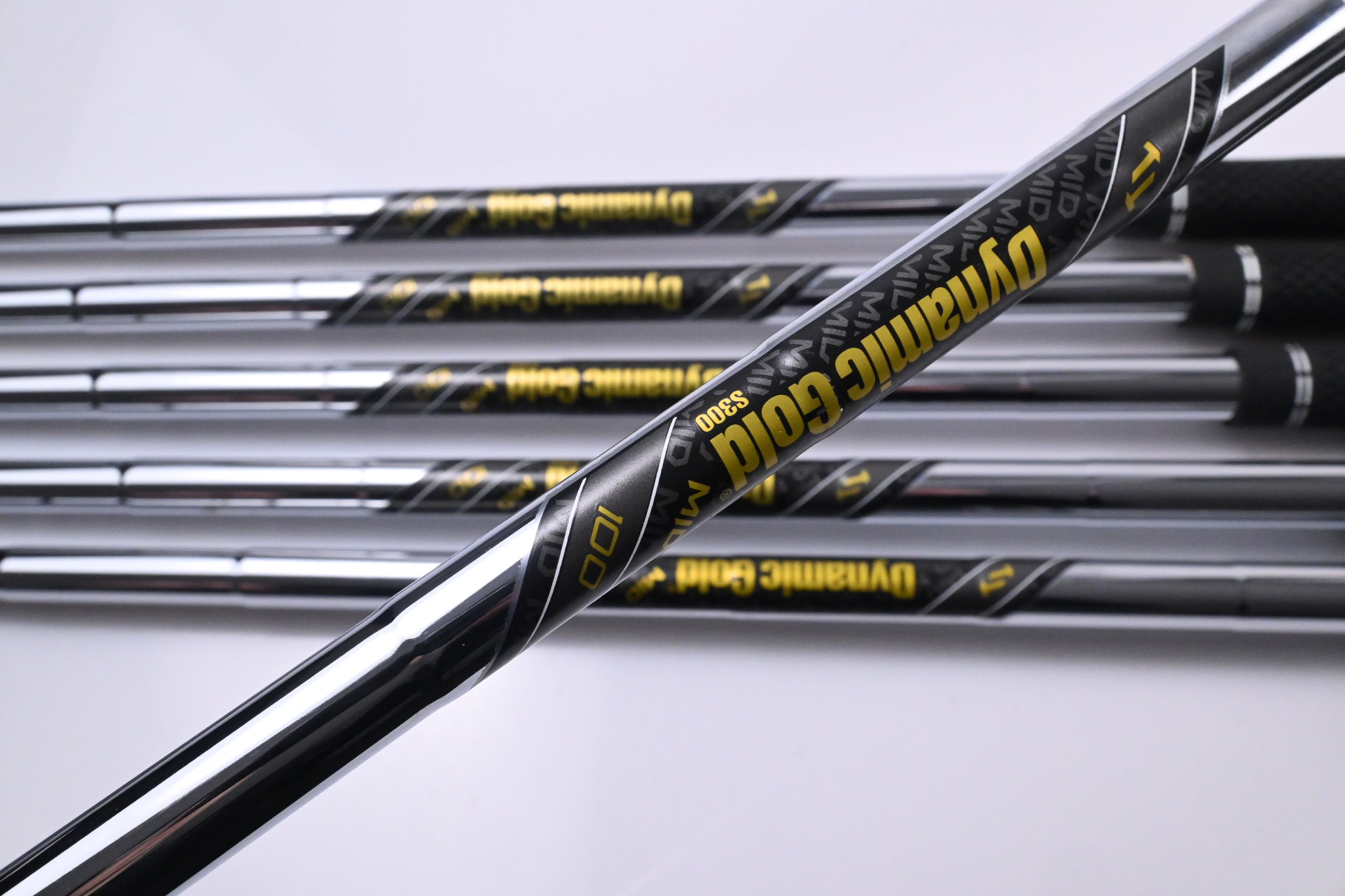 Ping i530 Irons / 5-PW / Brown Dot / Stiff Flex Dynamic Gold 100 MID S300 Shafts