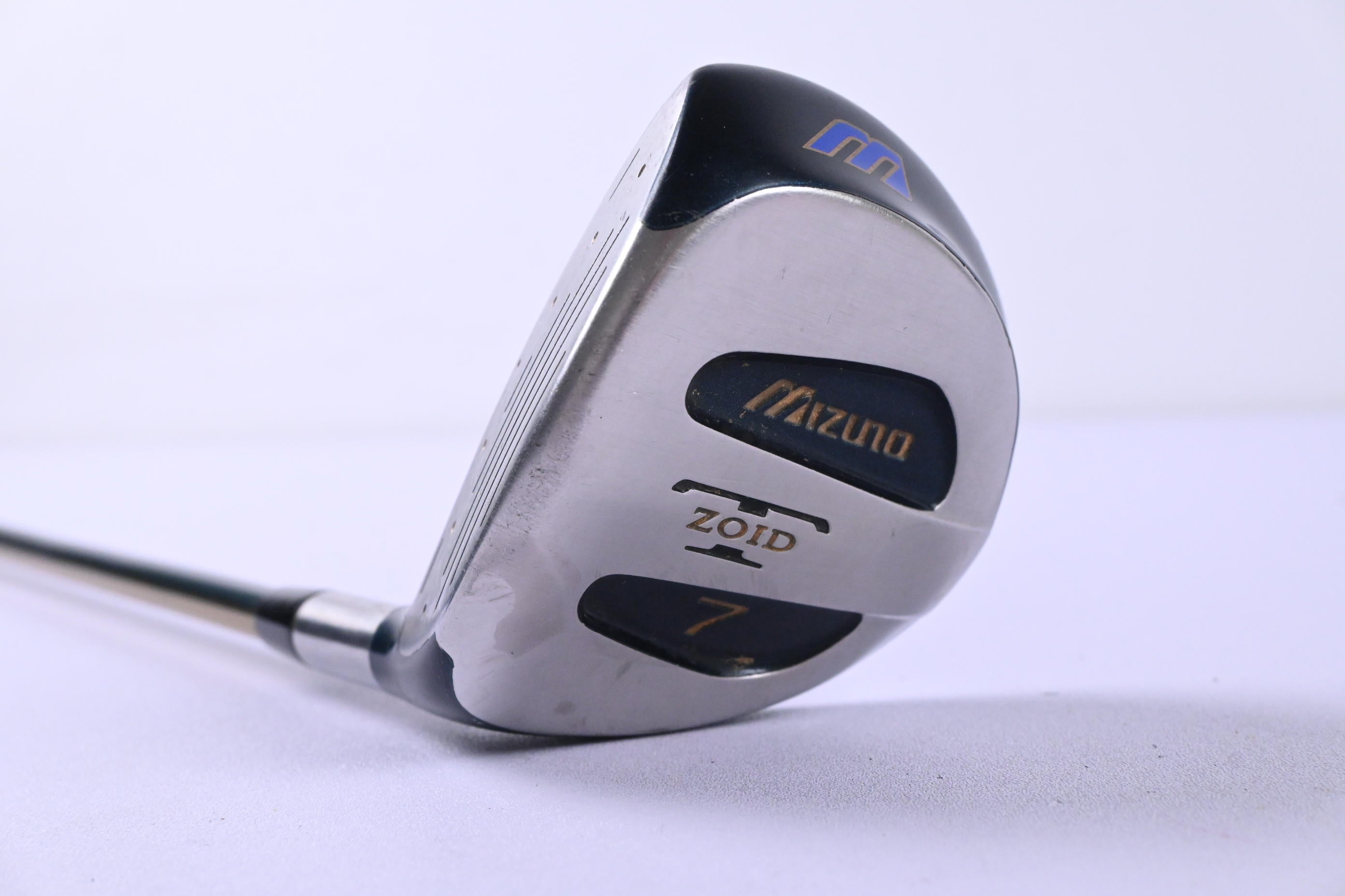 Left Hand Mizuno T-Zoid Forged #7 Wood / 21 Degree / Regular Flex Gold Shaft