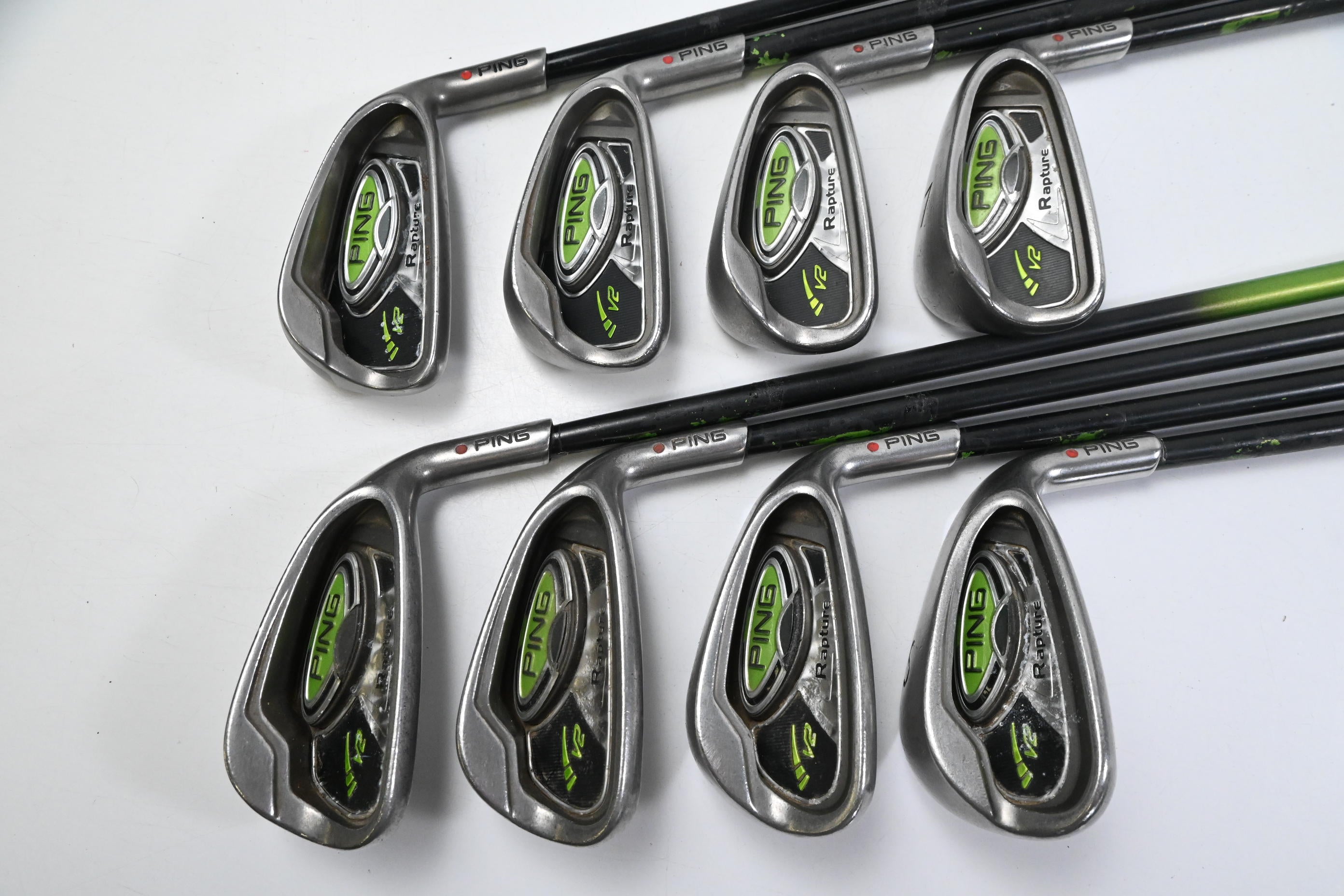 Ping Rapture V2 Irons / 4-PW+SW / Red Dot / Regular Flex Ping TFC 939 Shafts