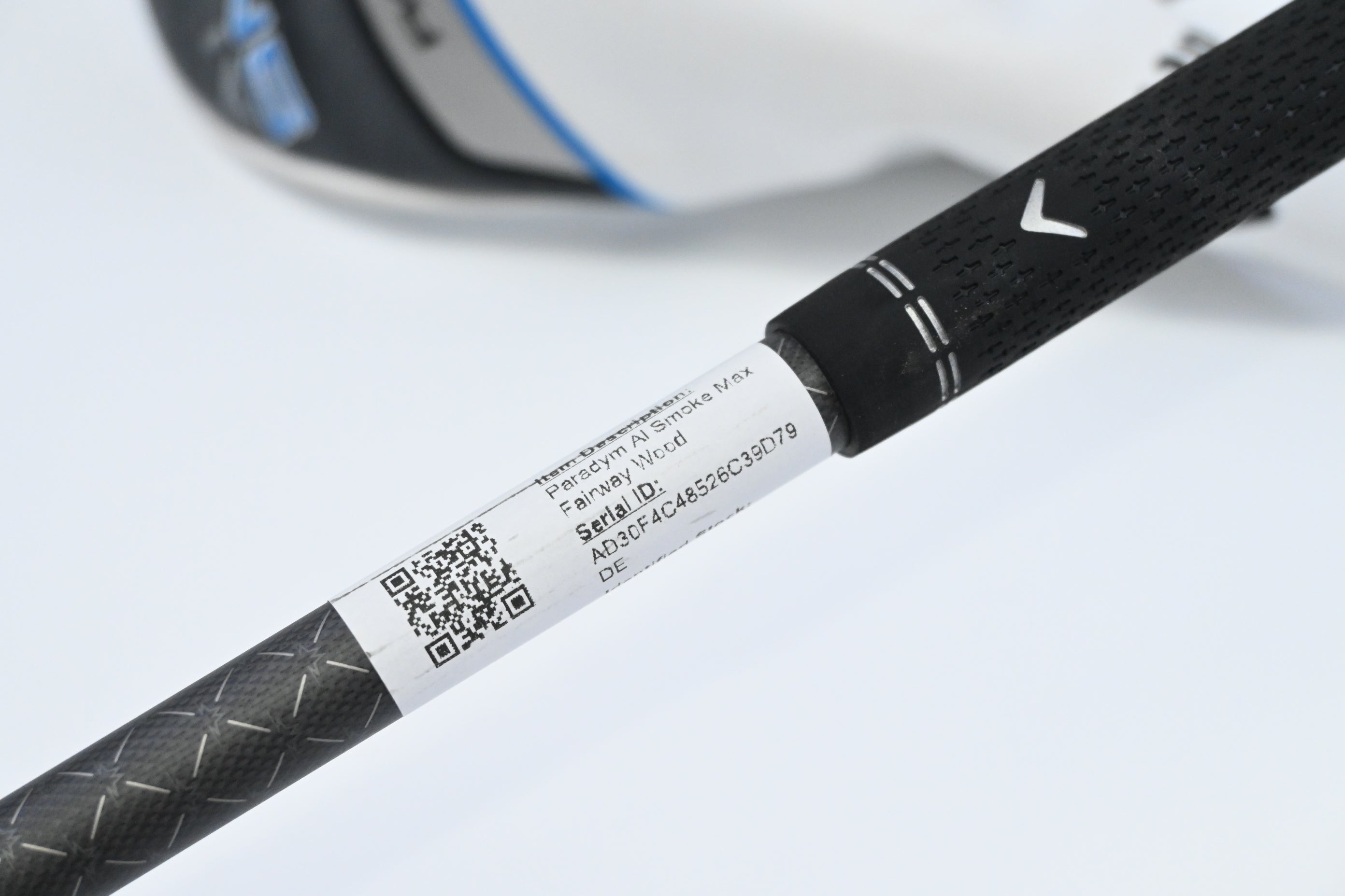 Callaway Paradym Ai Smoke Max #3 Wood / 15 Degree / Stiff Flex Tensei AV Blue 65
