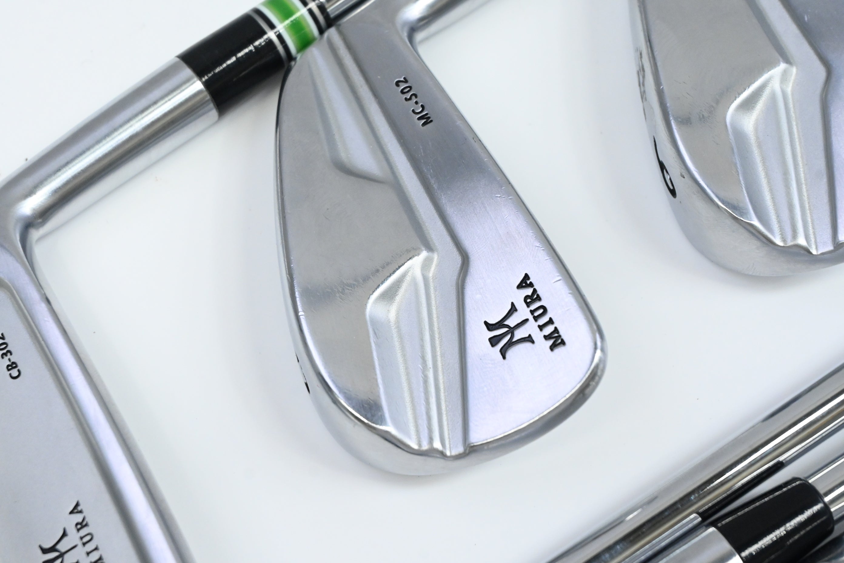 Miura MC-502/CB-302 Combo Irons / 4-PW / Stiff Flex Project X Rifle Shafts