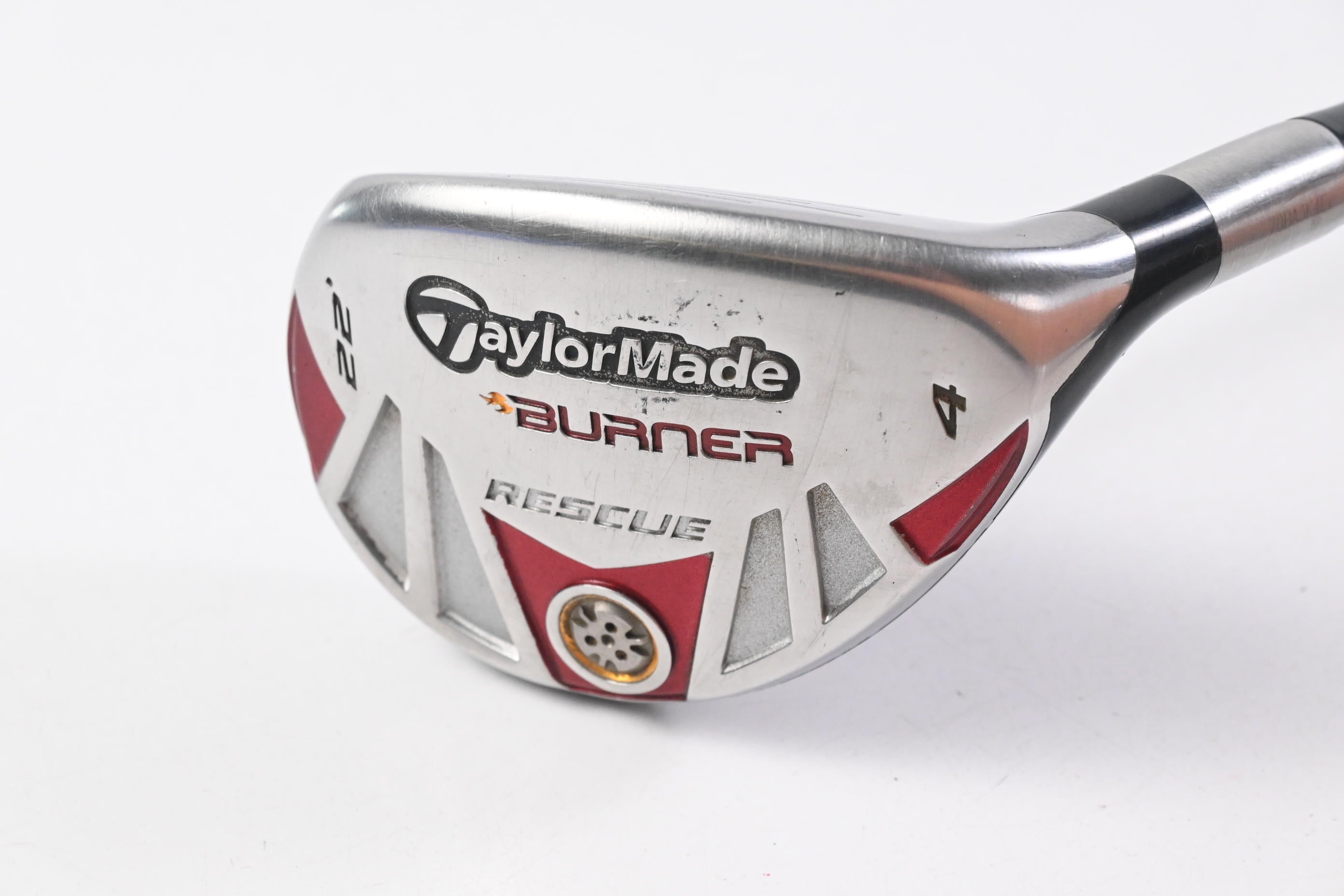 Taylormade Burner 2007 #4 Hybrid / 22 Degree / Regular Flex REAX 65 Shaft