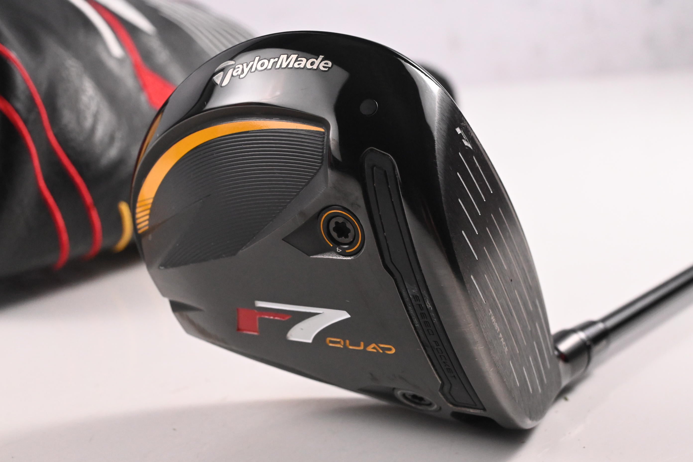 Taylormade R7 Quad Mini Driver / 13.5 Degree / Stiff Flex Fujikura Speeder 6