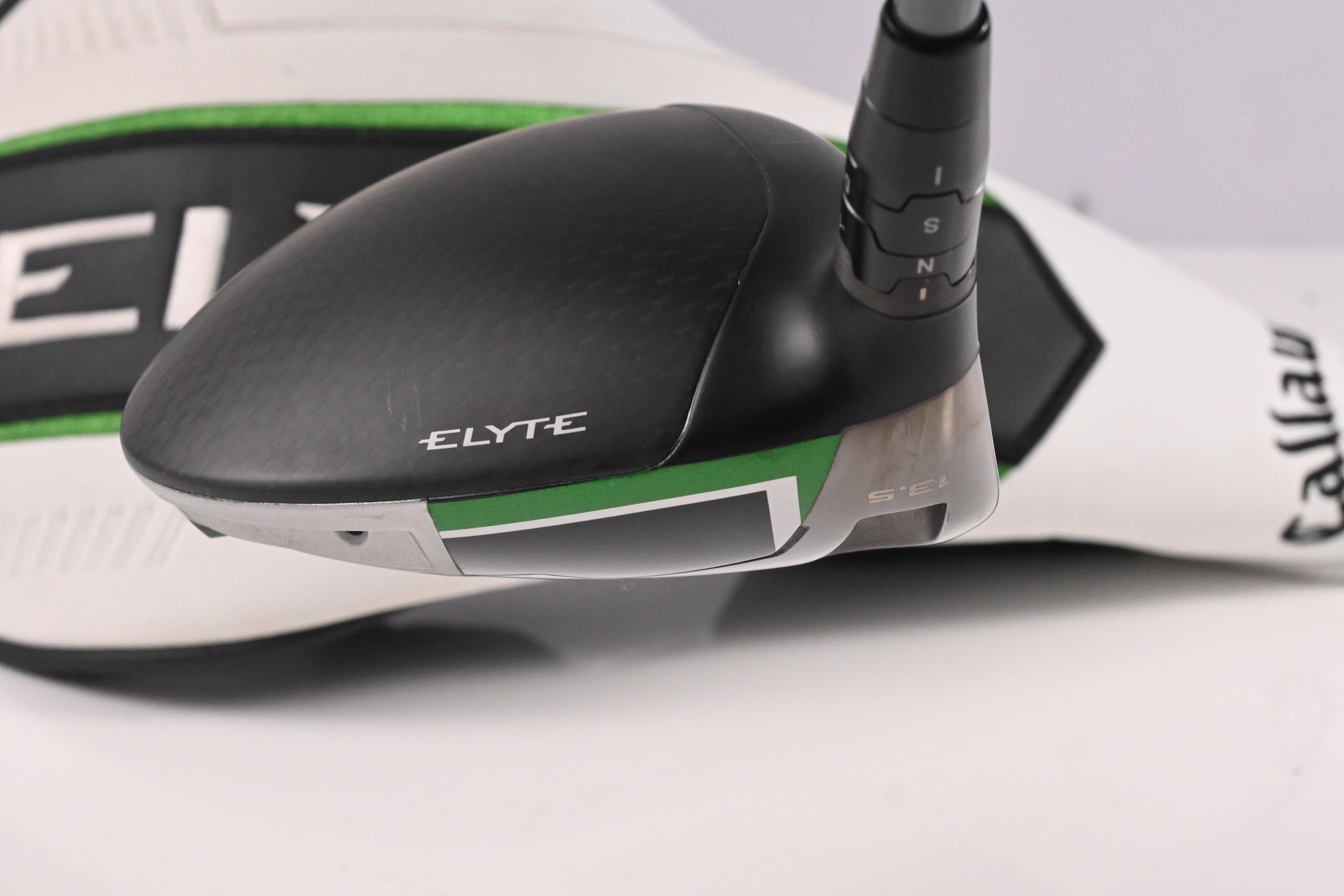 Left Hand Callaway Elyte Mini Driver / 13.5 Degree / Stiff Flex Denali Charcoal