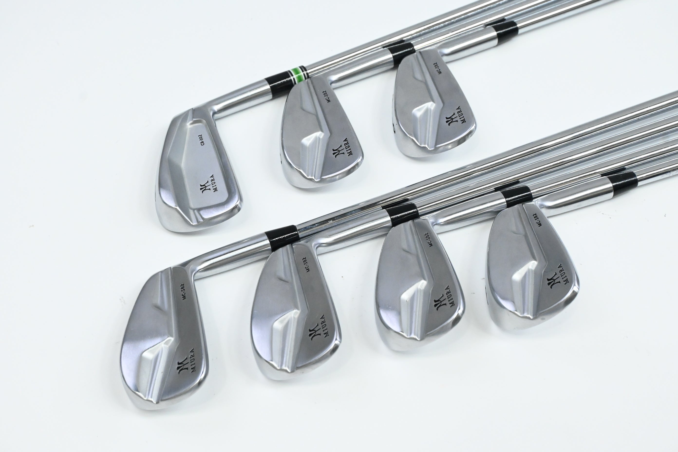 Miura MC-502/CB-302 Combo Irons / 4-PW / Stiff Flex Project X Rifle Shafts