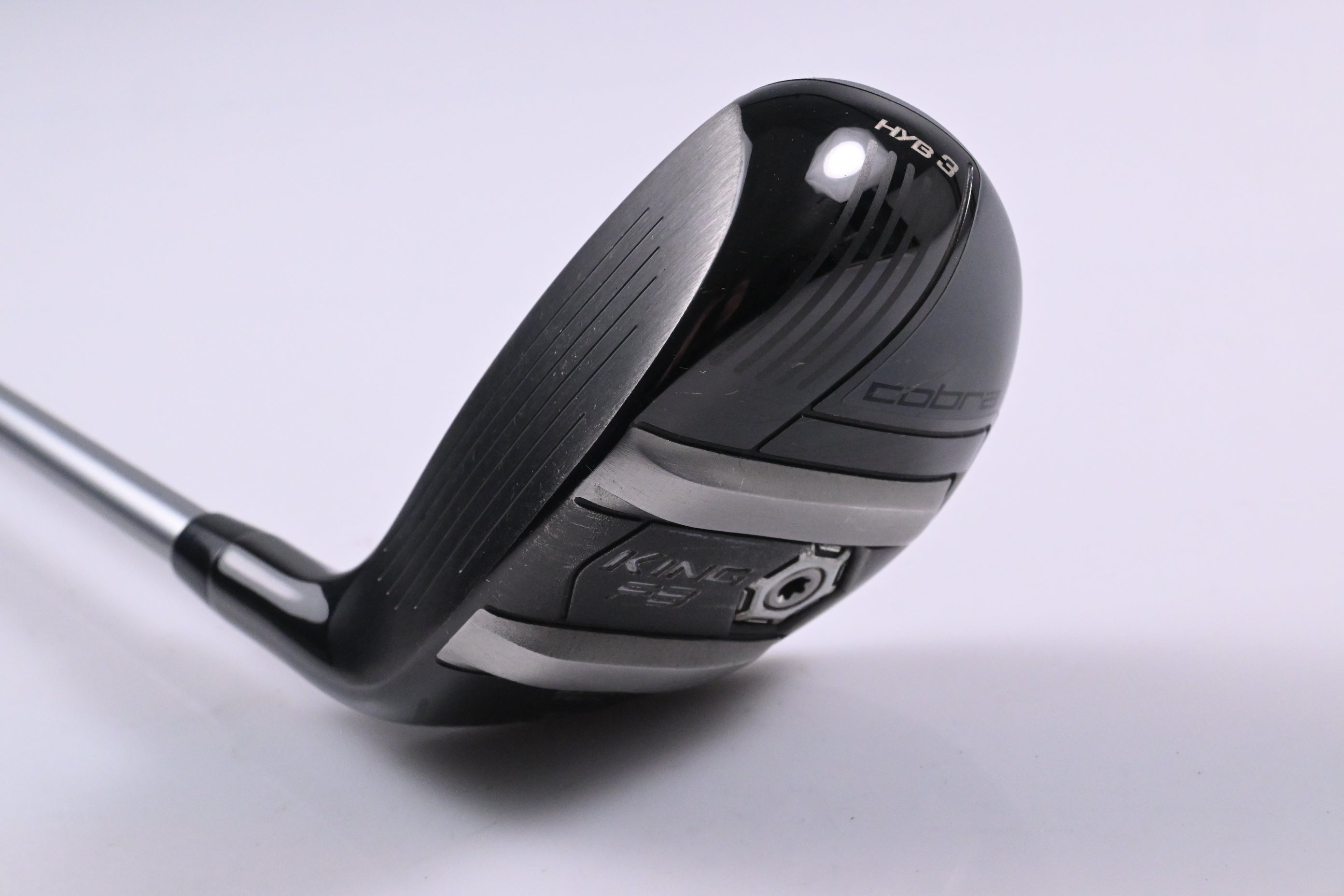 Left Hand Cobra King F8 #3 Hybrid / 19 Degree / Regular Flex Aldila Rogue Pro 75