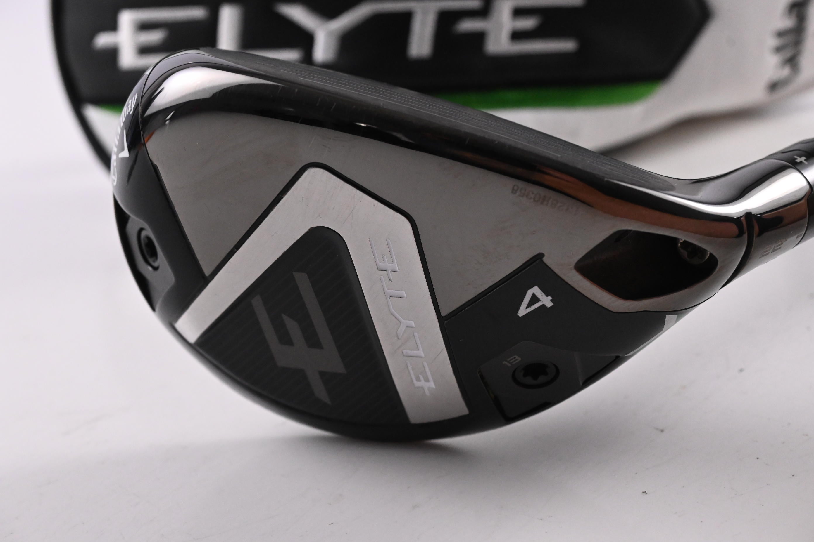 Callaway Elyte #4 Hybrid / 22 Degree / Stiff Flex Denali Charcoal 70 Shaft