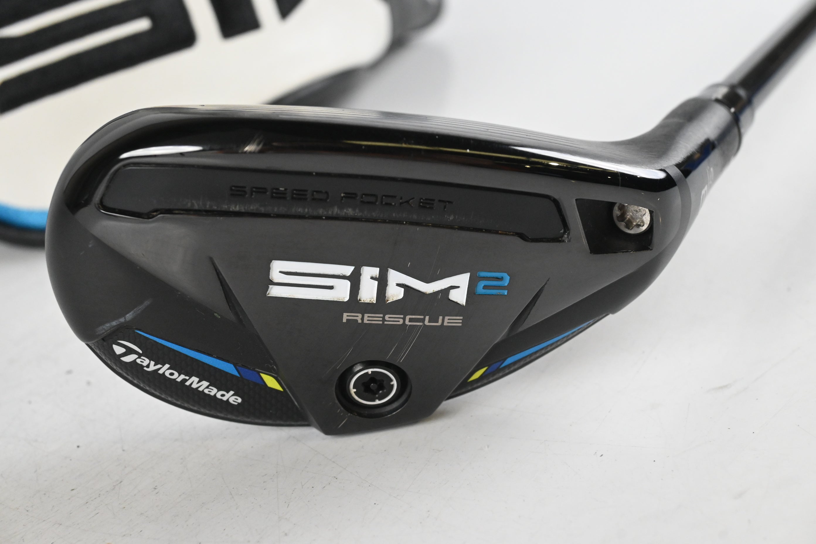 Taylormade SIM2 #3 Hybrid / 19.5 Degree / Regular Flex Tensei AV Blue 70 Shaft