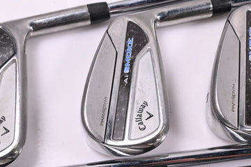 Callaway Paradym Ai Smoke Irons / 5-PW+SW / Stiff Flex Elevate MPH 95 Shafts