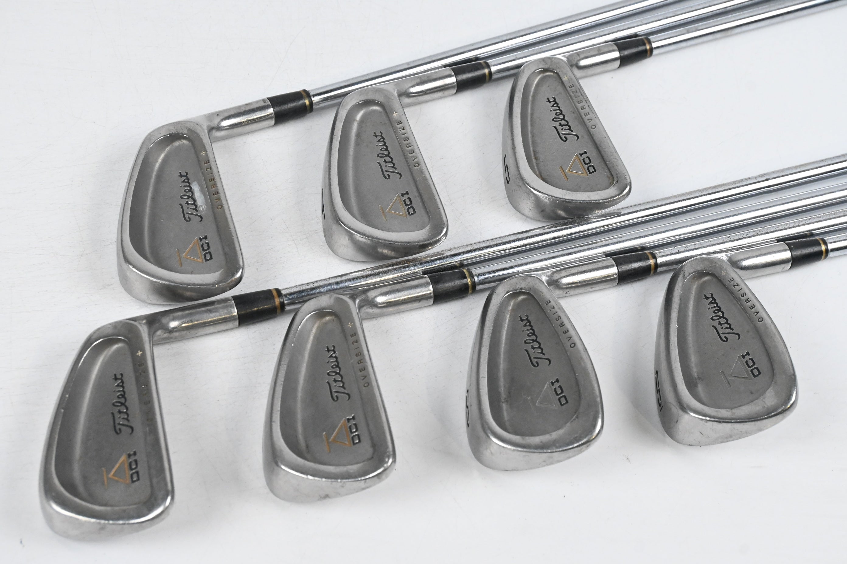 Titleist DCI Oversize+ Irons / 3-9i / Regular Flex Tri Spec Shafts