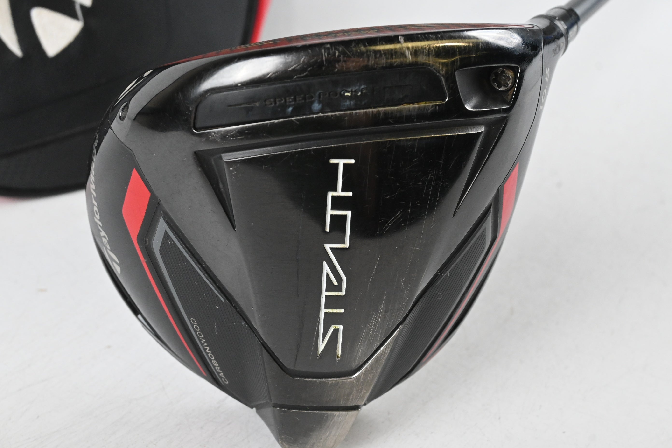 Taylormade Stealth Driver / 10.5 Degree / Stiff Flex HZRDUS Smoke Black 60 Shaft