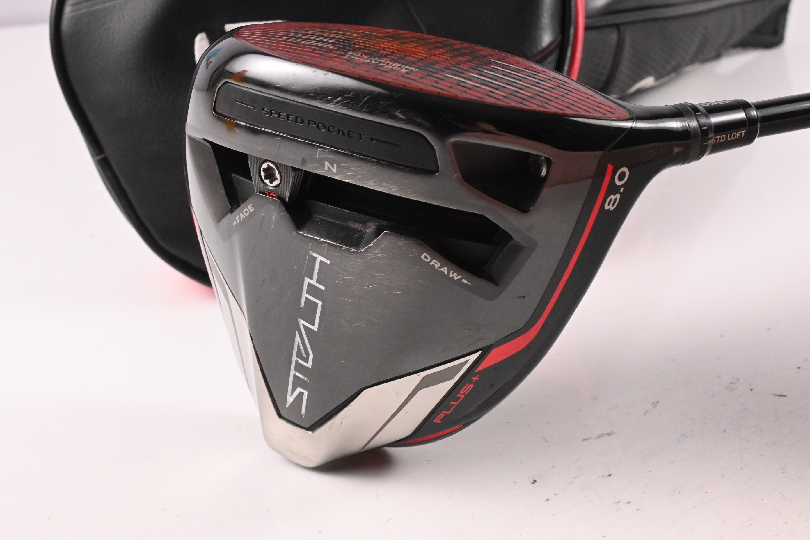 Taylormade Stealth Plus Driver / 8 Degree / Stiff Flex Accra FX 3.0 360 Shaft