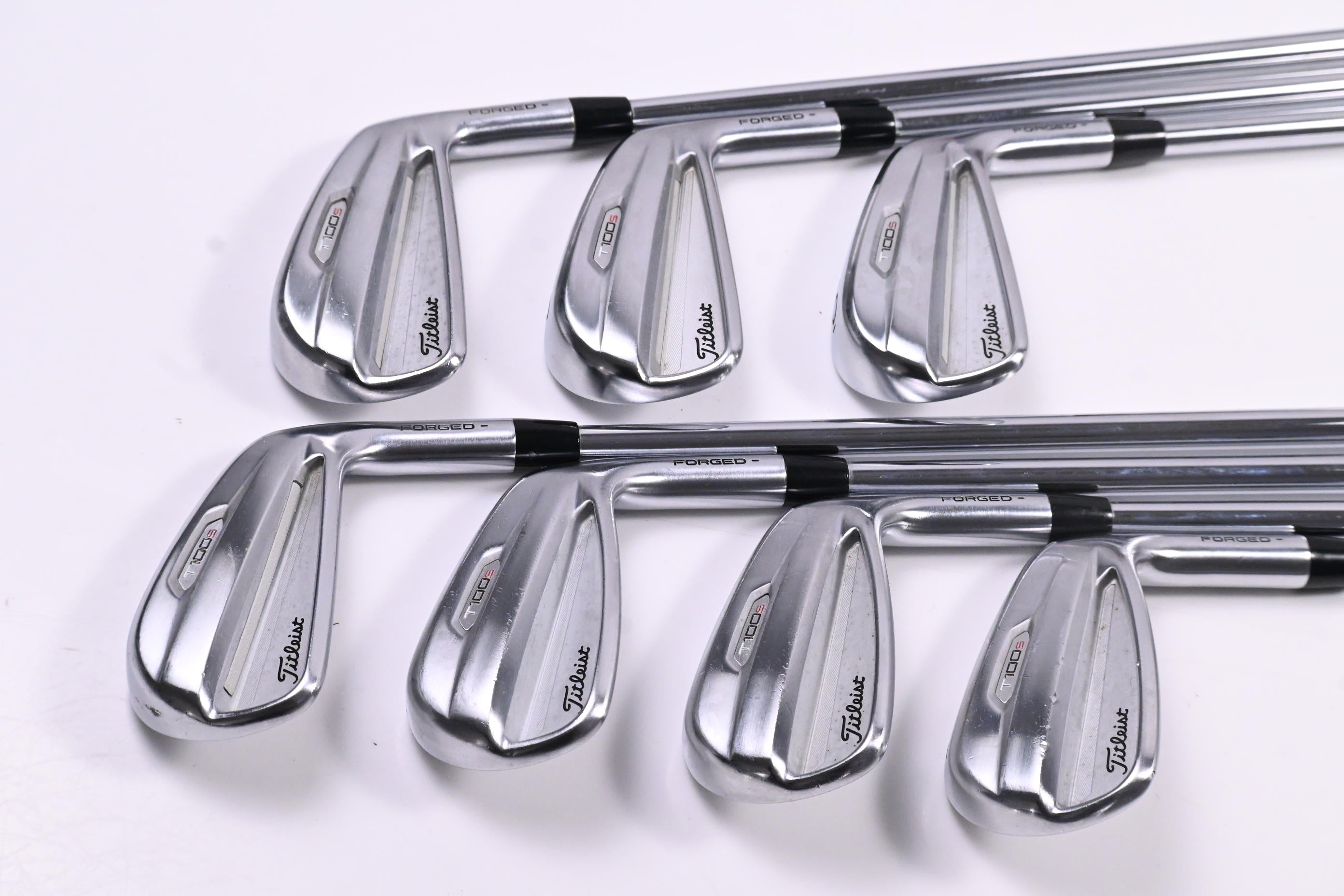 Titleist T100.s 2021 Irons / 4-PW / Stiff Flex Project X LZ 120 Shafts