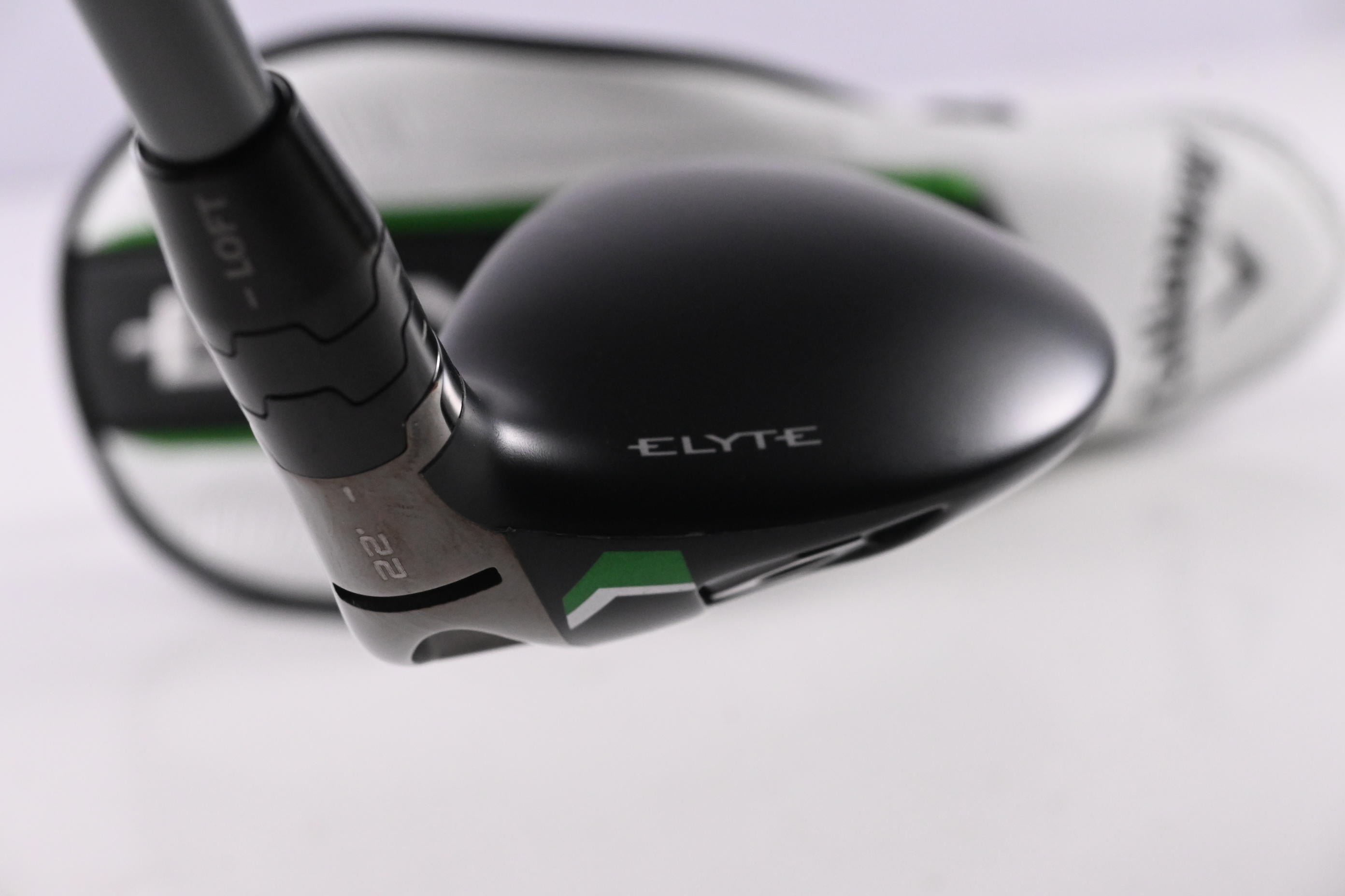 Callaway Elyte #4 Hybrid / 22 Degree / Stiff Flex Denali Charcoal 70 Shaft