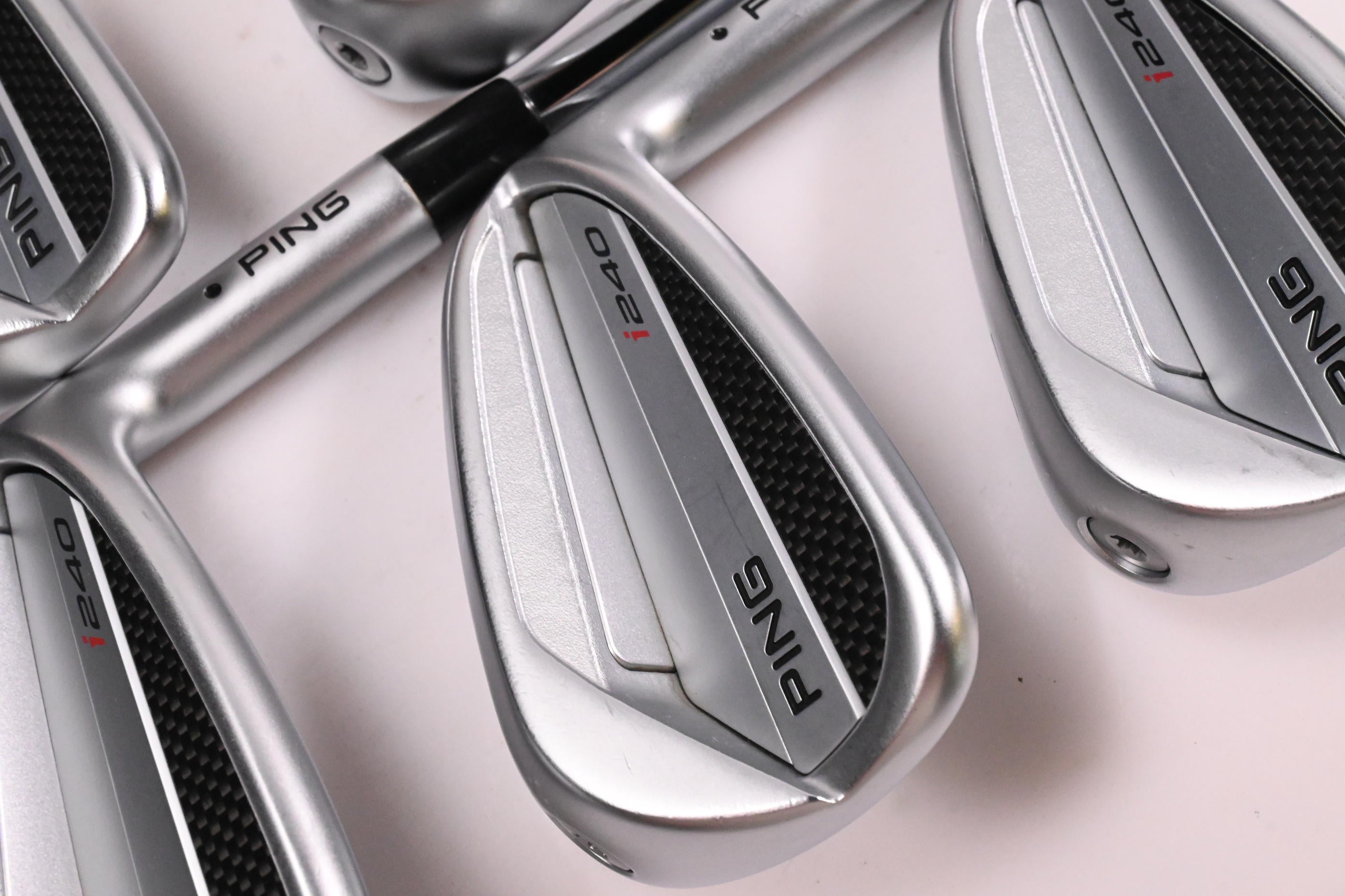 Ping I240 Irons / 6-PW / Black Dot / Stiff Flex Dynamic Gold Mid 115 S300 Shafts