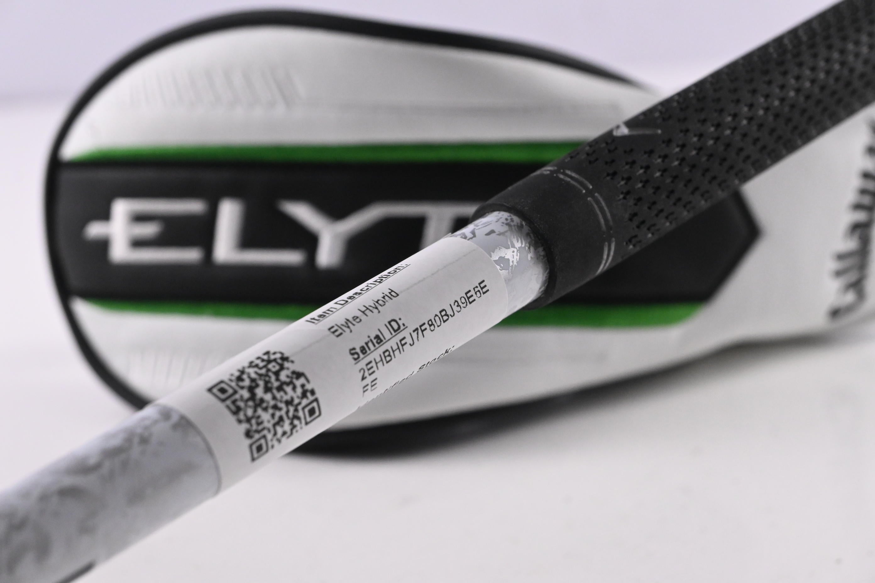 Callaway Elyte #4 Hybrid / 22 Degree / Stiff Flex Denali Charcoal 70 Shaft
