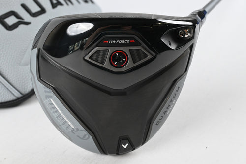 Callaway Quantum Max D Driver / 10.5 Degree / Regular Flex Denali Frost White 50