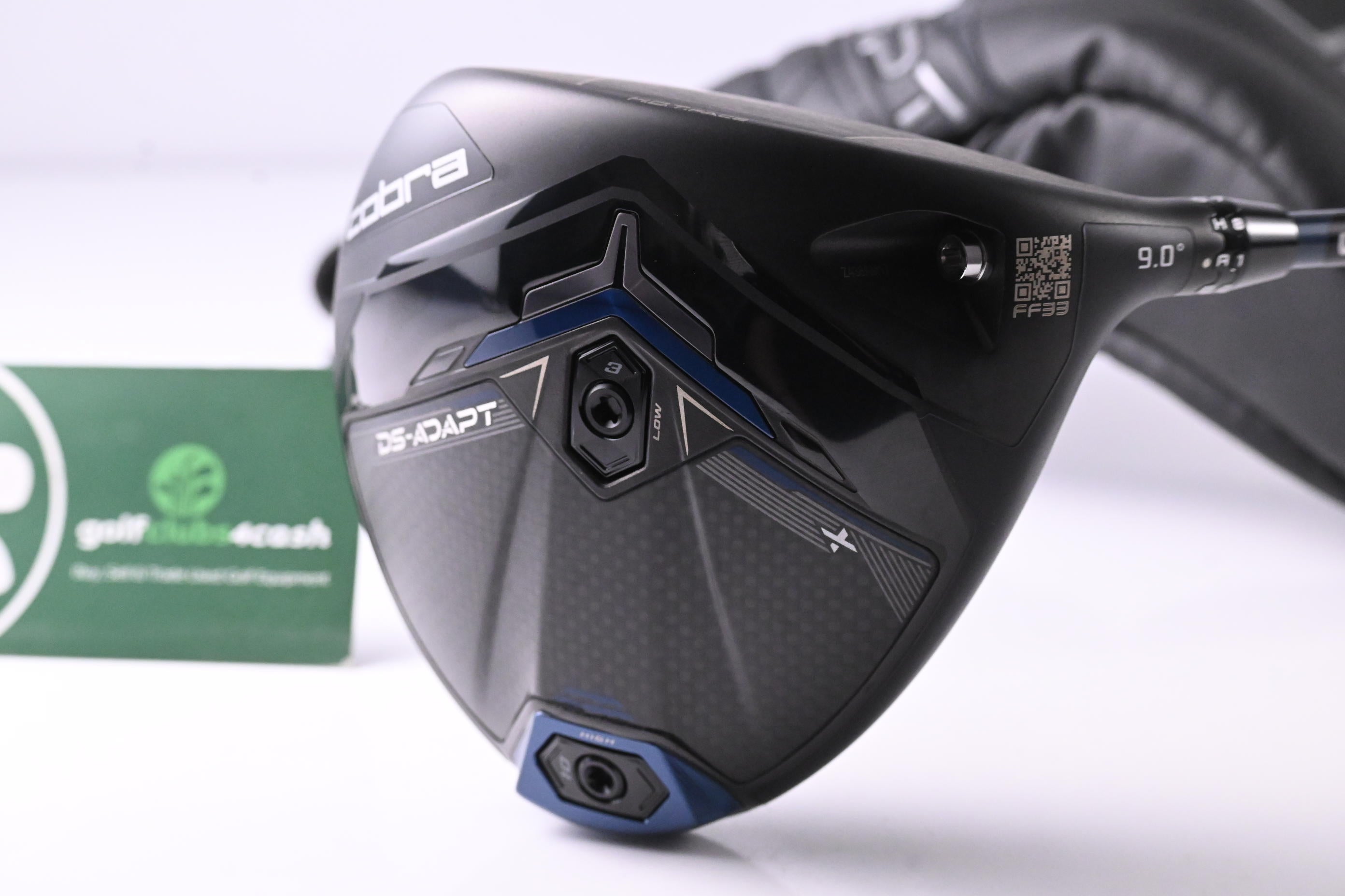 Cobra DS-Adapt X Driver / 9 Degree / Stiff Flex Denali Blue 60 Shaft