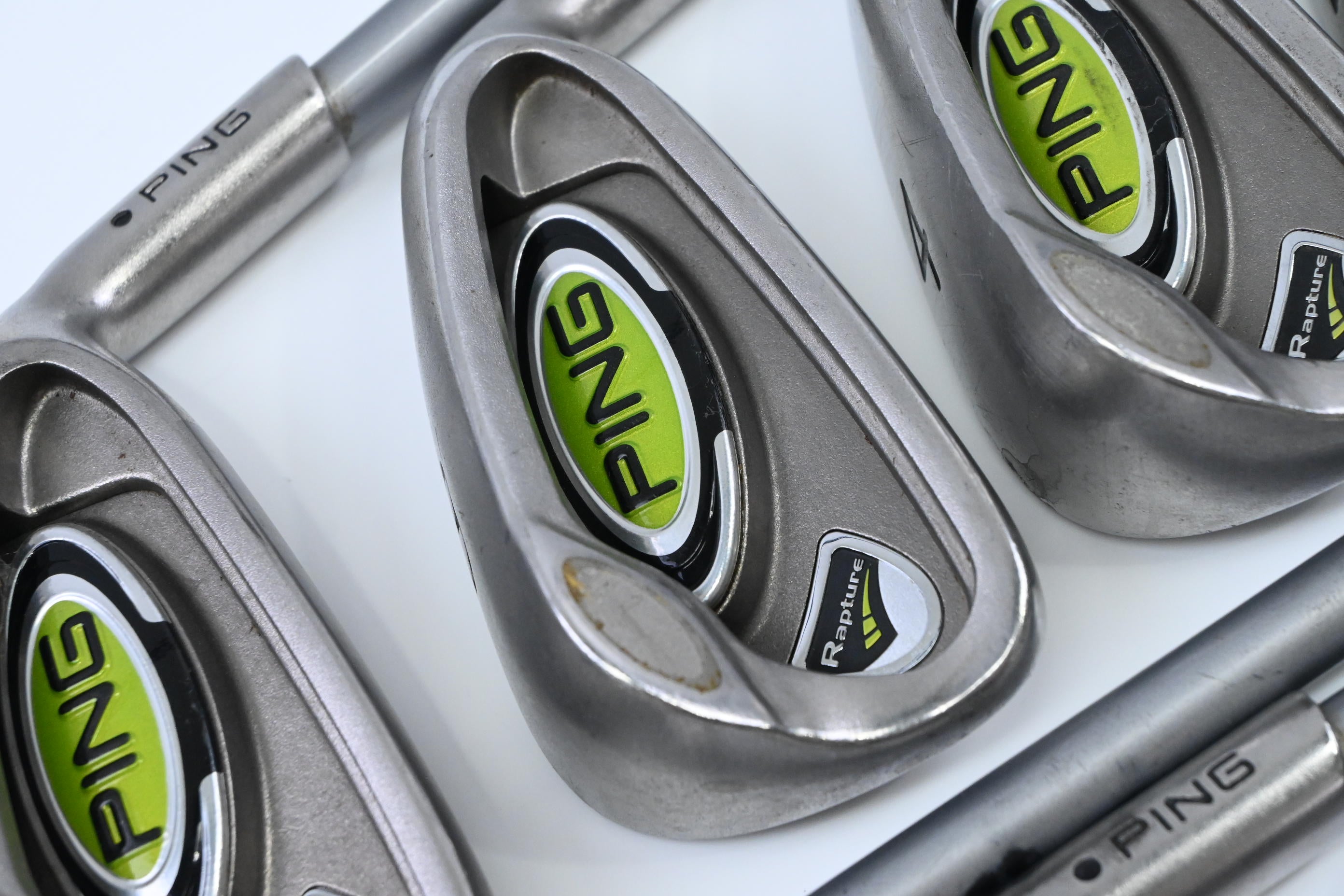 Ping Rapture Irons / 2-PW+SW / Black Dot / Regular Flex Ping TFC 909 Shafts