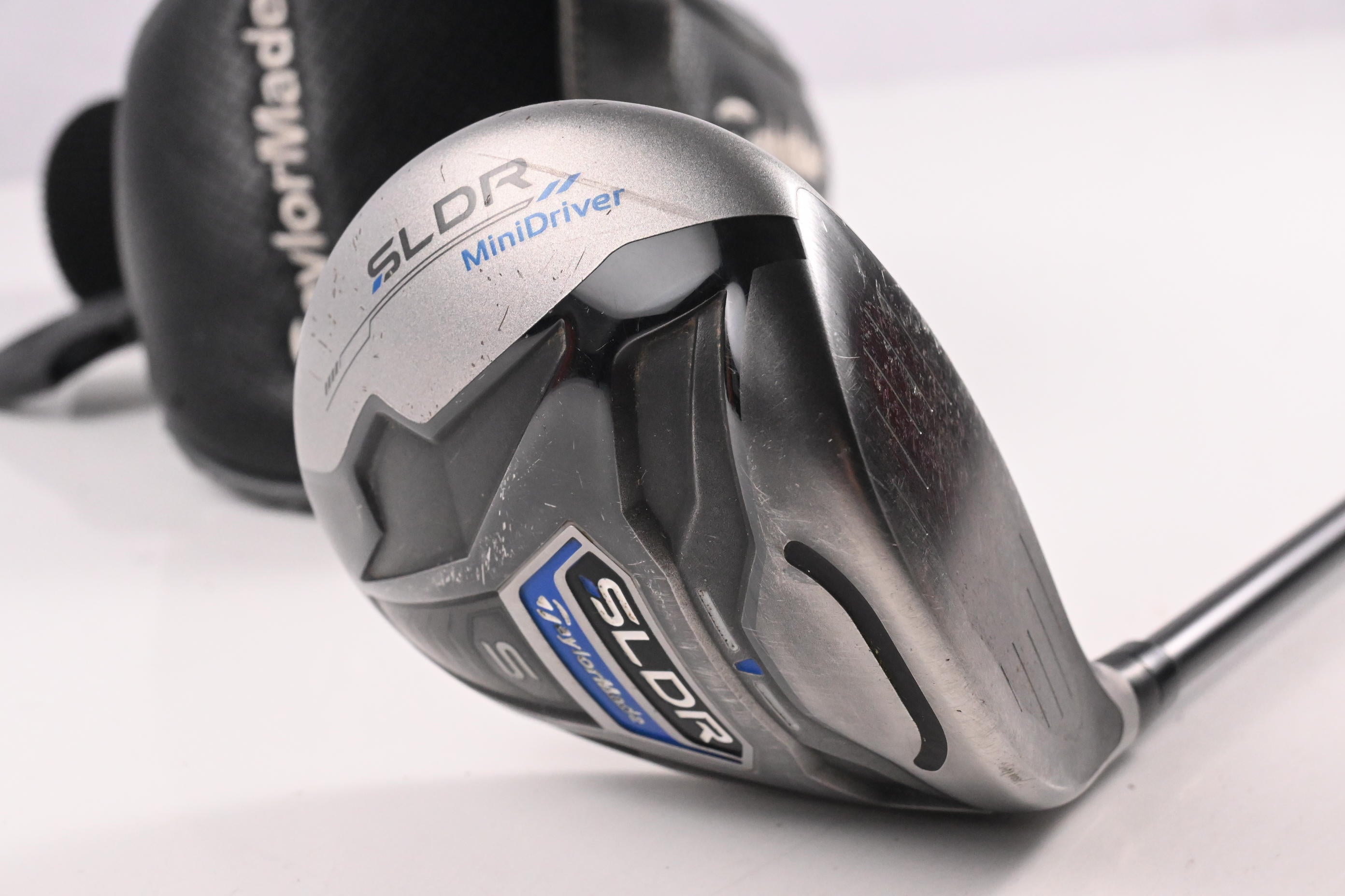 Taylormade SLDR-S Mini Driver / 14 Degree / Stiff Flex Fujikura Speeder 57 Shaft