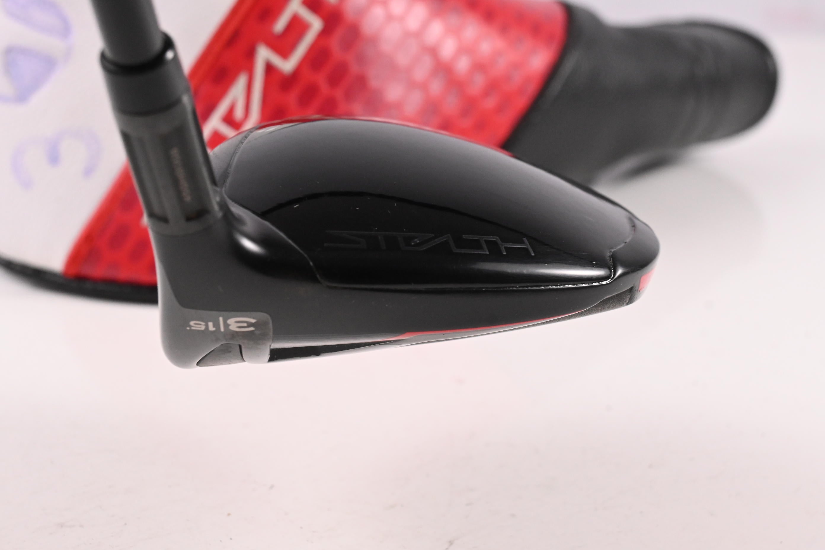 Taylormade Stealth 2 #3 Wood / 15 Degree / Stiff Flex Ventus Red TR 6 Shaft