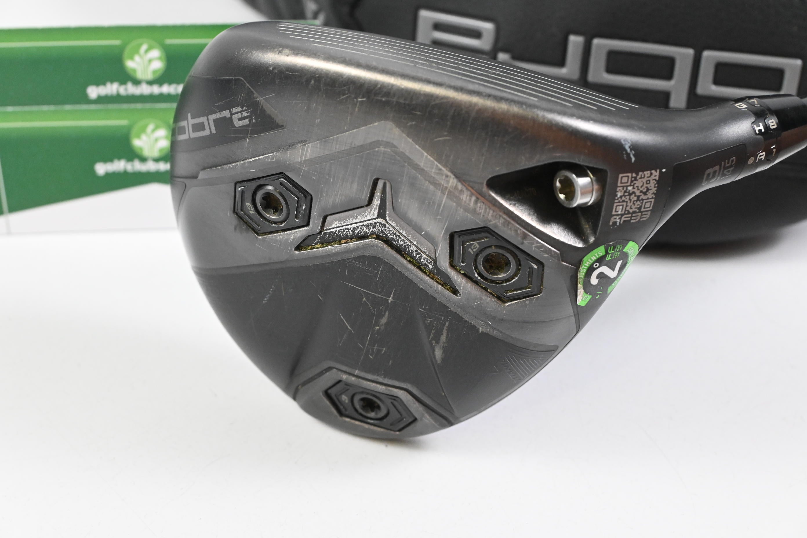 Cobra DS-Adapt LS Titanium #3 Wood / 14.5 Degree / Stiff Flex Denali Black 70