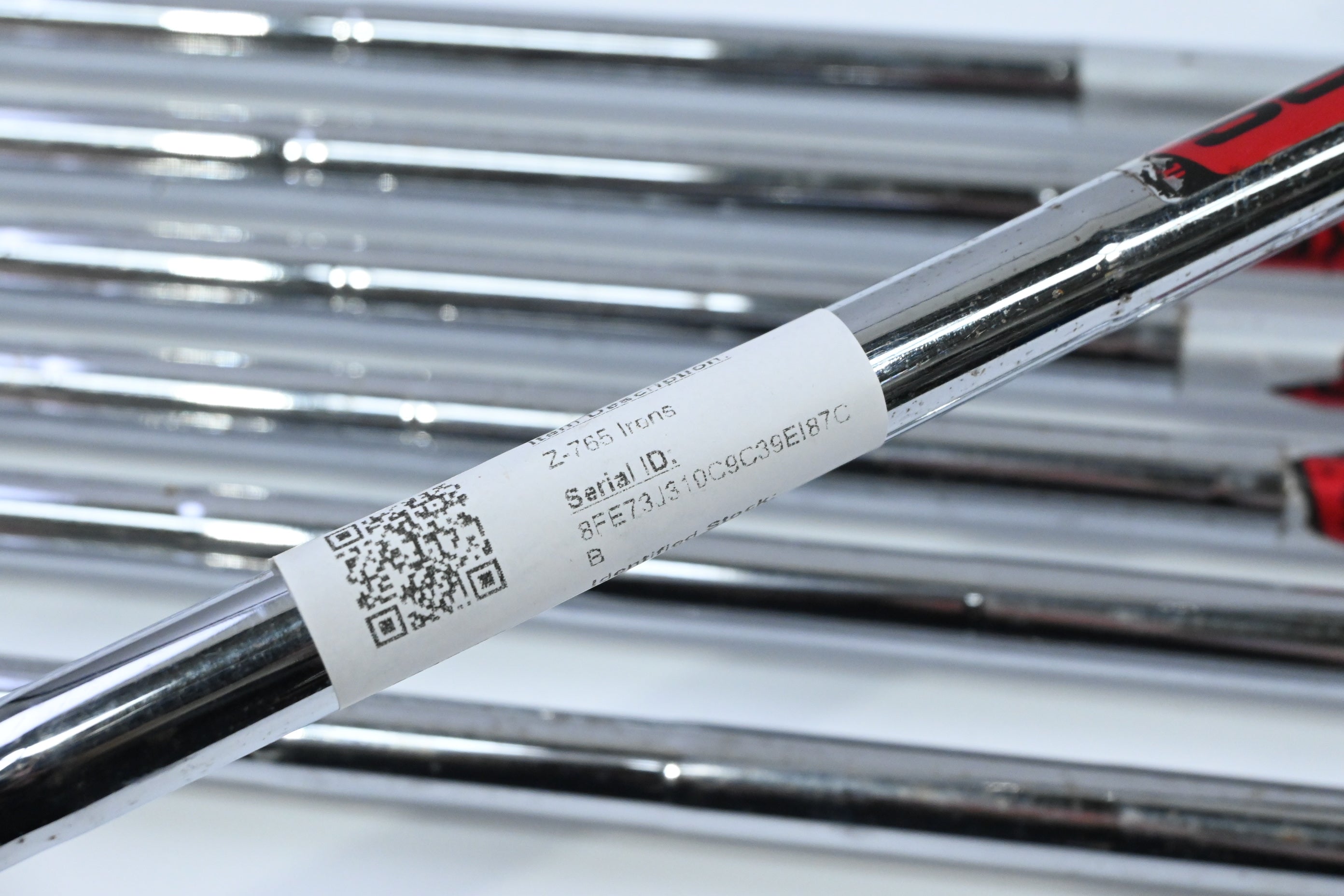 Srixon Z-765 Irons / 4-PW / Regular Flex KBS Tour Shafts