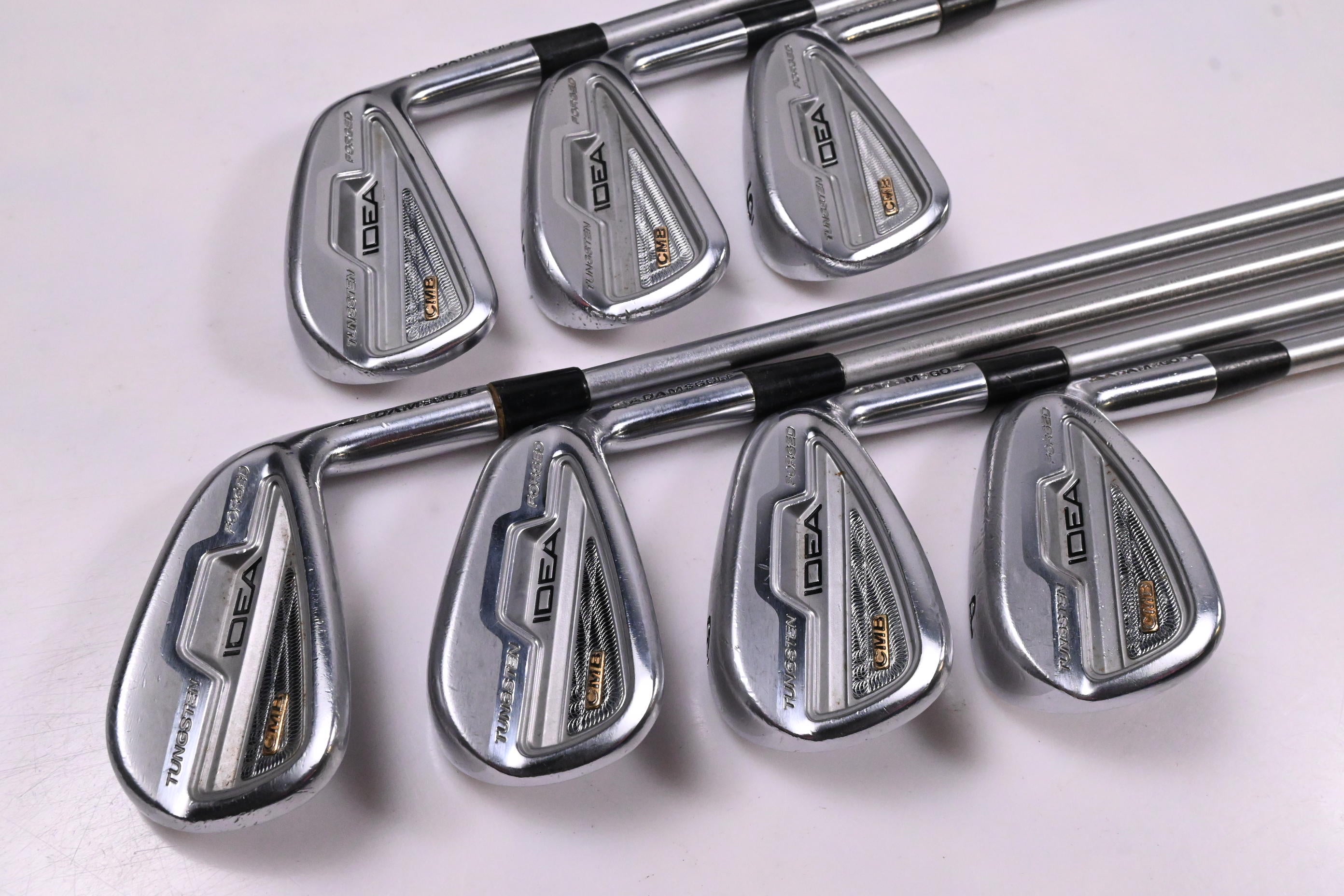 Adams Idea CMB Irons  / 4-PW / Regular Flex KBS Tour C-Taper 110 Shafts