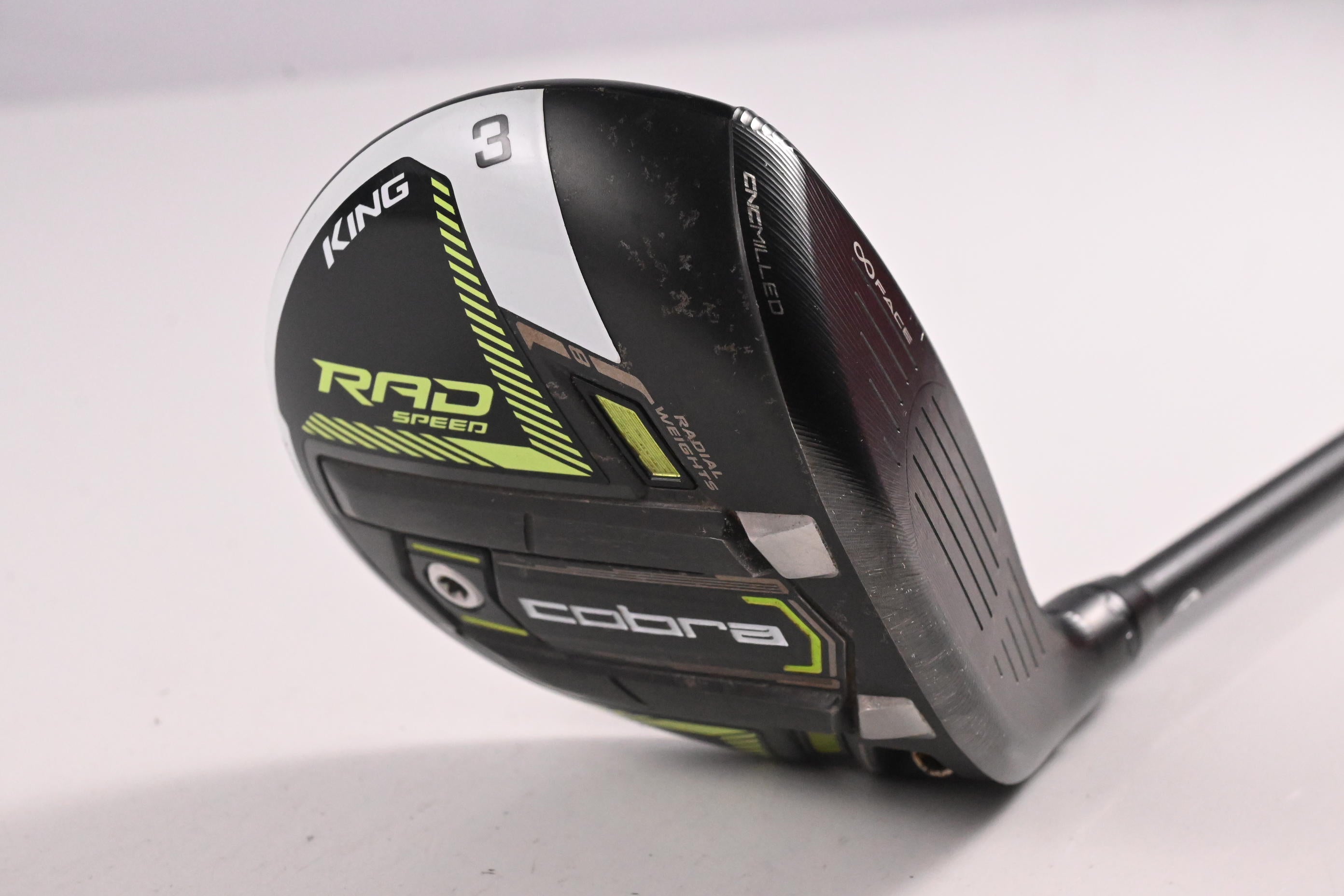 Cobra King Radspeed Draw #3 Wood / 14.5 Degree / Stiff Flex Fujikura Motore X F1