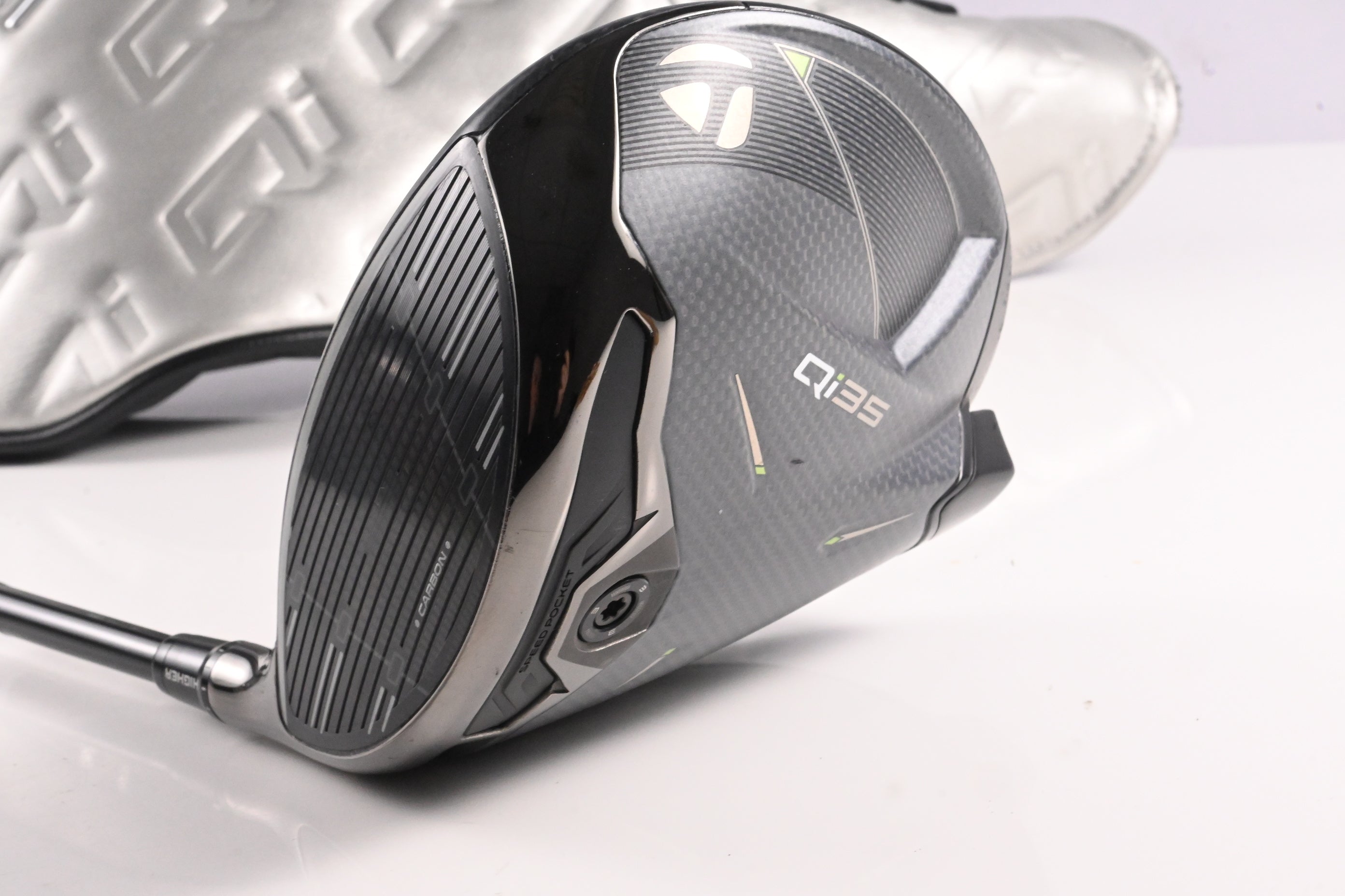 Left Hand Taylormade Qi35 Driver / 9 Degree / Senior Flex Ventus TR Blue 5 Shaft