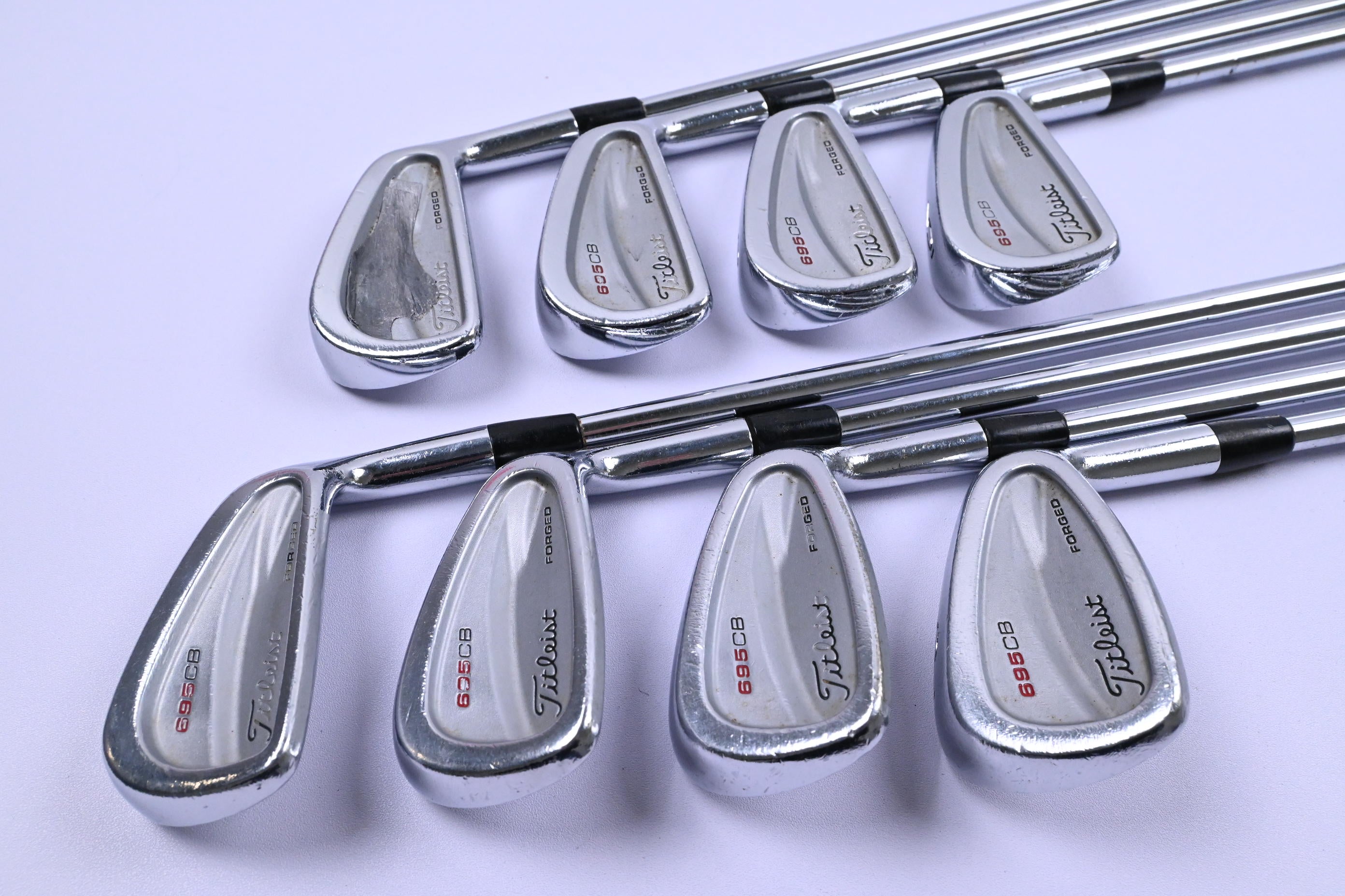 Titleist 695CB Forged Irons / 3-PW / Regular Flex Dynamic Gold R300  Shafts