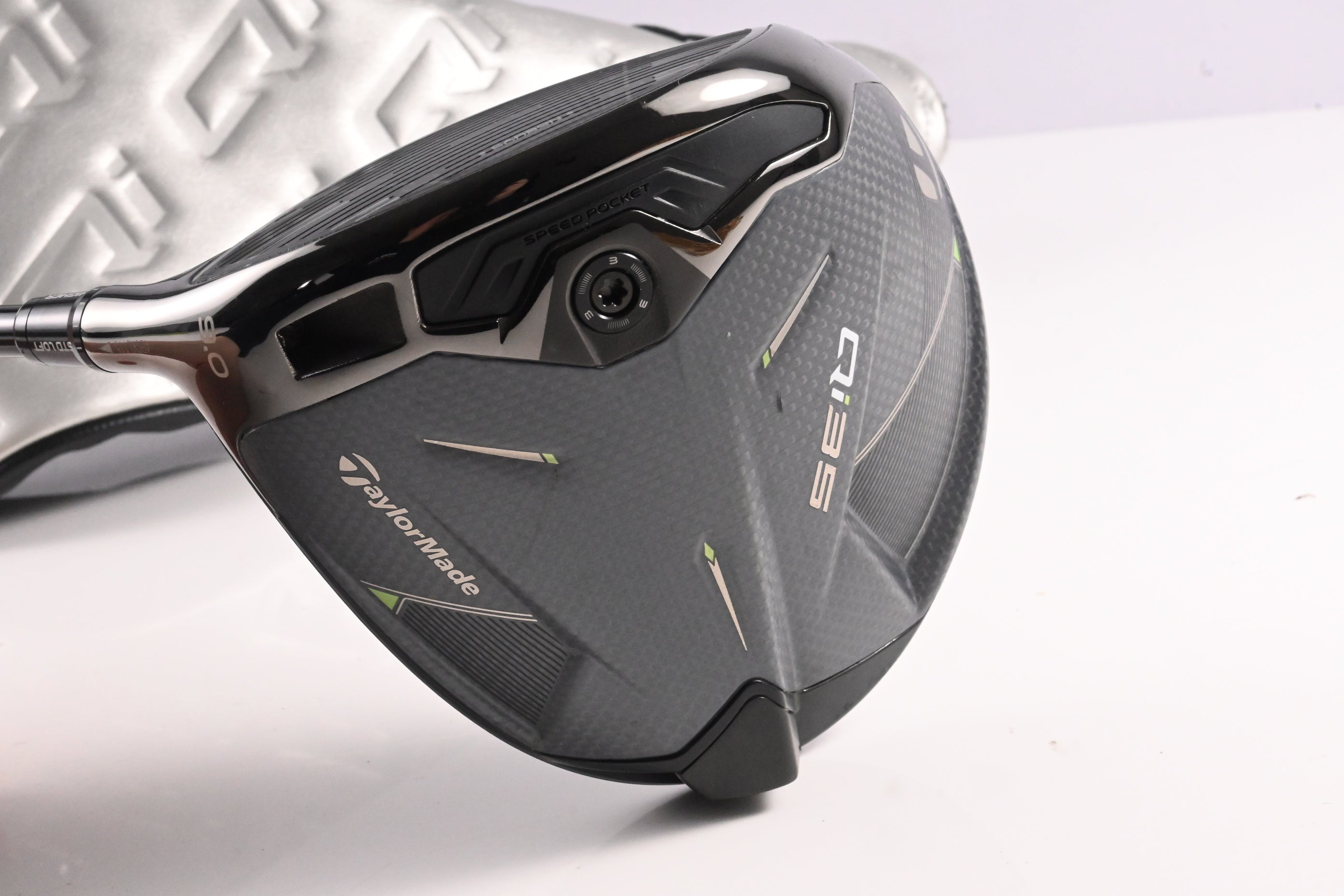 Left Hand Taylormade Qi35 Driver / 9 Degree / Senior Flex Ventus TR Blue 5 Shaft