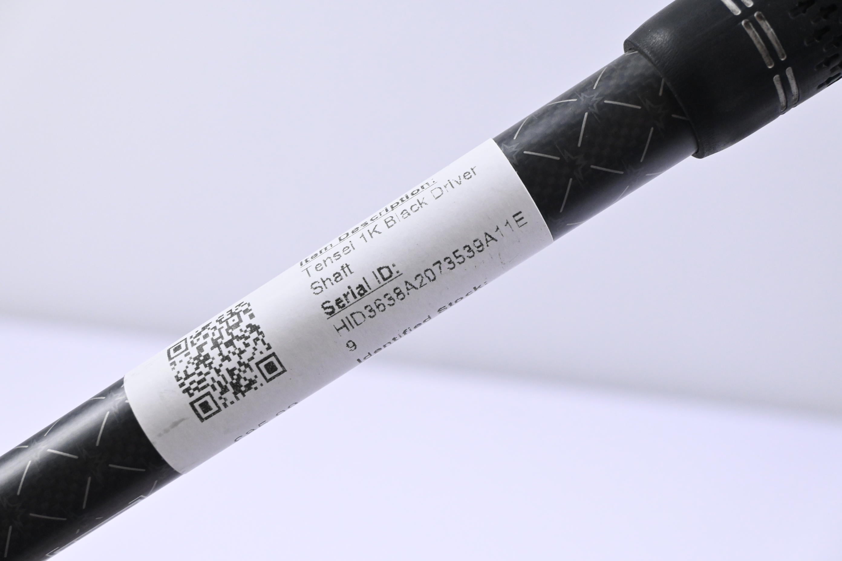 Mitsubishi Tensei 1K Black 65 Driver Shaft / Stiff Flex / Titliest Adapter