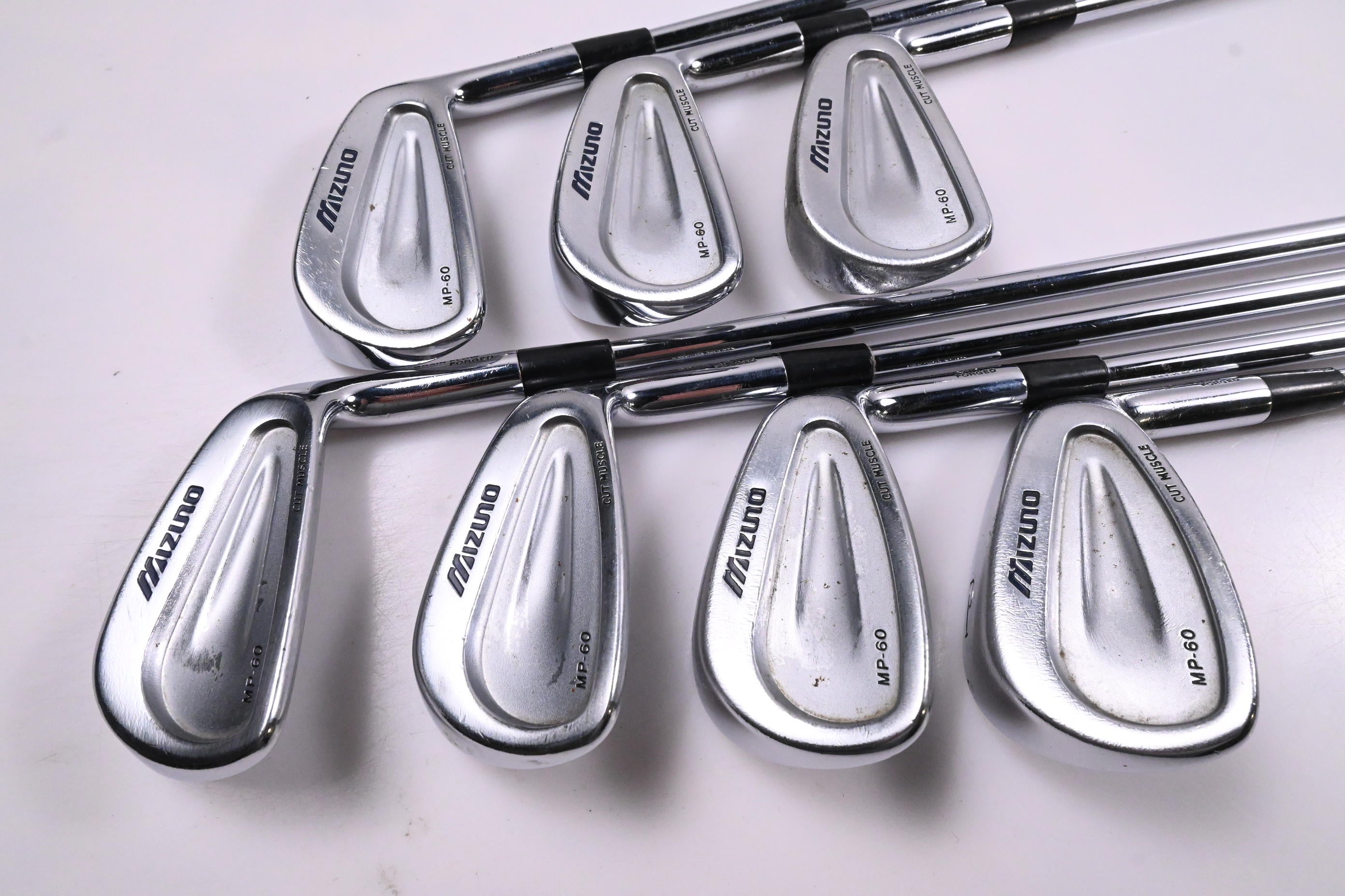 Mizuno MP-60 Irons / 4-PW / Regular Flex Dynamic Gold R300 Shafts