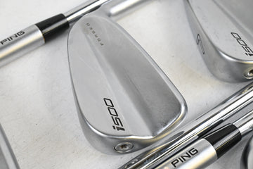 Ping i500 Irons / 5-PW+GW / White Dot / Regular Flex Project X LZ 115 Shafts