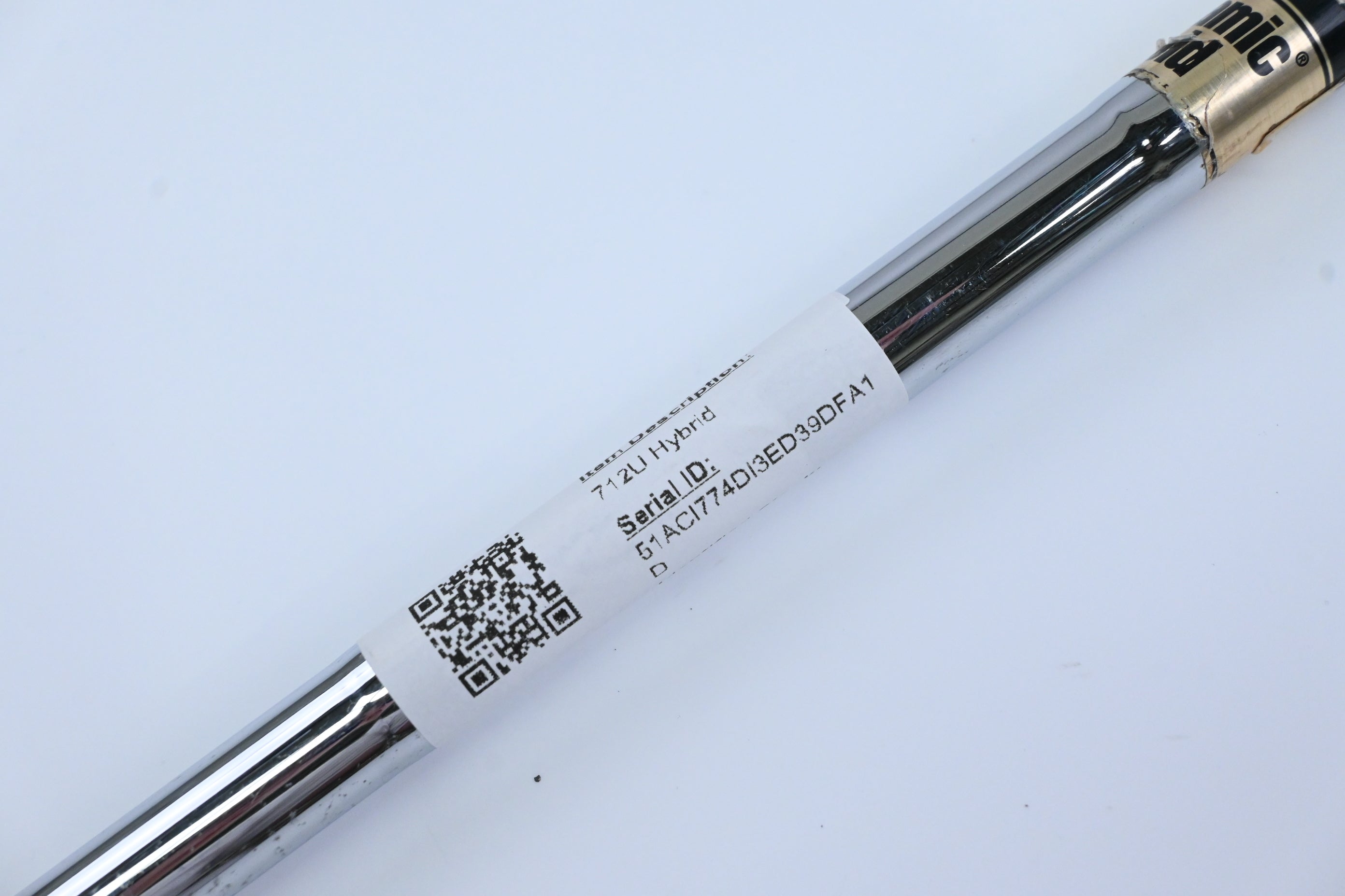 Titleist 712U #2 Iron / 18 Degree / Stiff Flex Dynamic Gold S300 Shaft