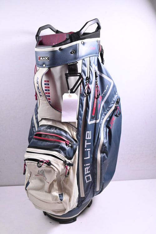 Big Max Dri-Lite Tour 14.0 Cart Bag / 14-Way Divider / Blue, Grey