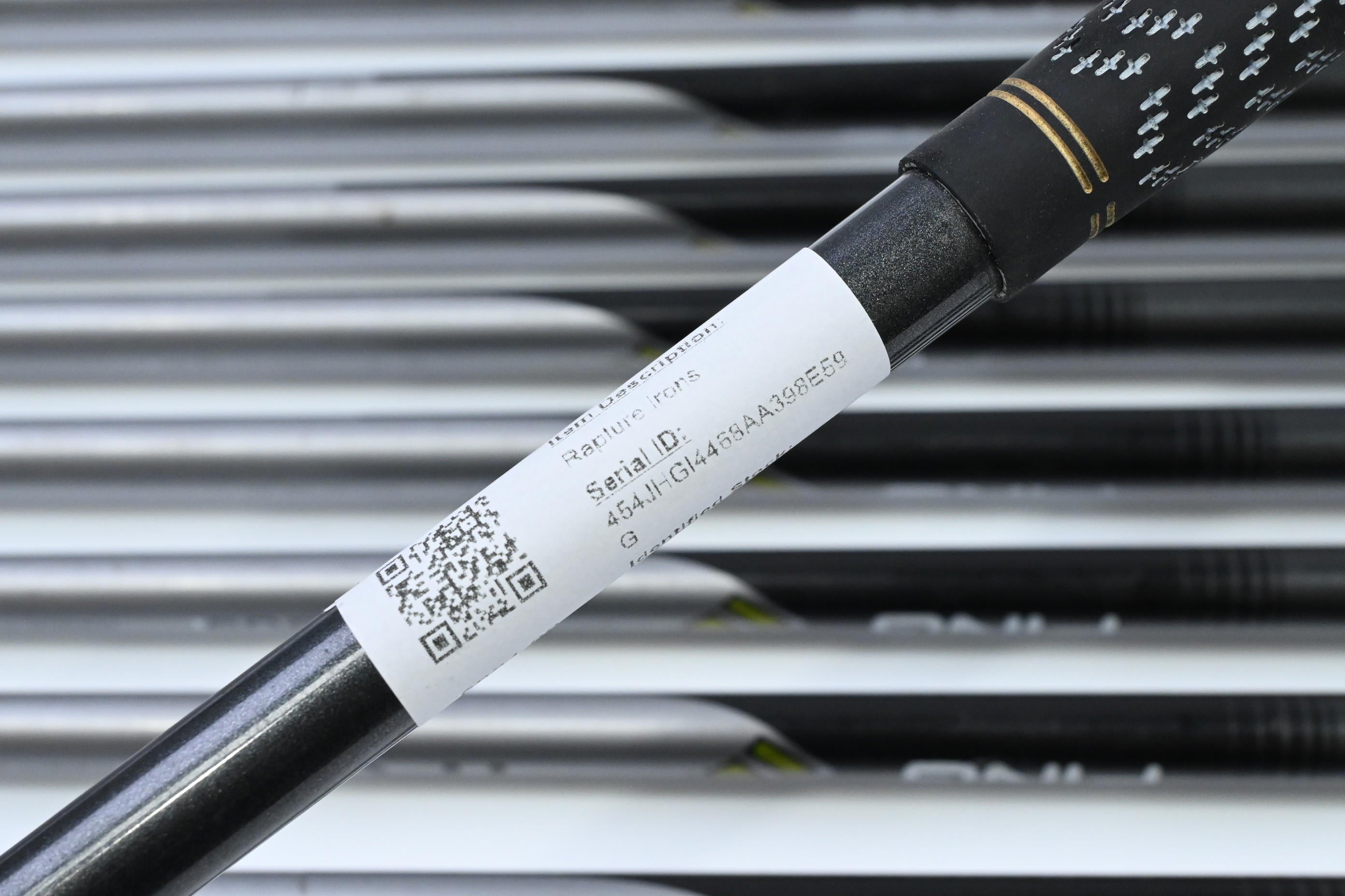 Ping Rapture Irons / 2-PW+SW / Black Dot / Regular Flex Ping TFC 909 Shafts