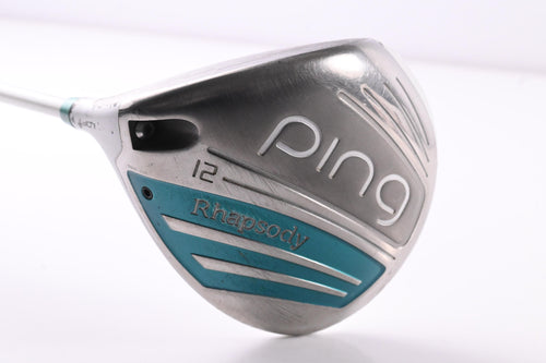 Left Hand Ping Rhapsody 2015 Driver / 12 Degree / Ladies Flex Ping ULT 220 Shaft