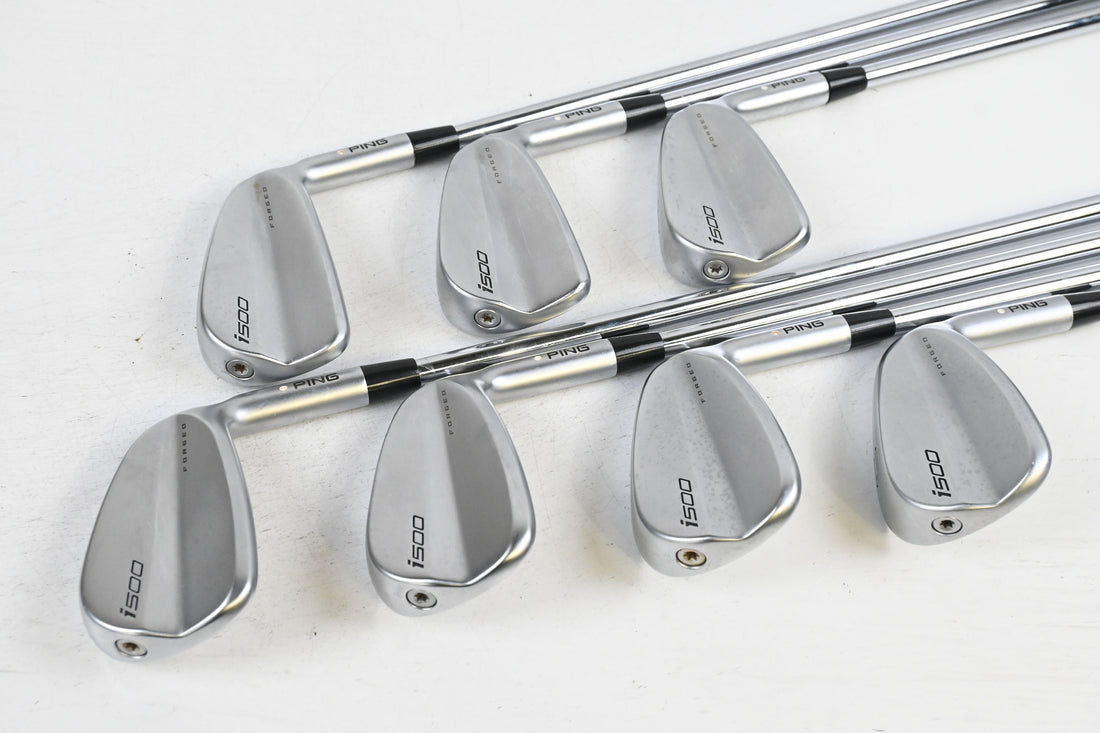 Ping i500 Irons / 5-PW+GW / White Dot / Regular Flex Project X LZ 115 Shafts