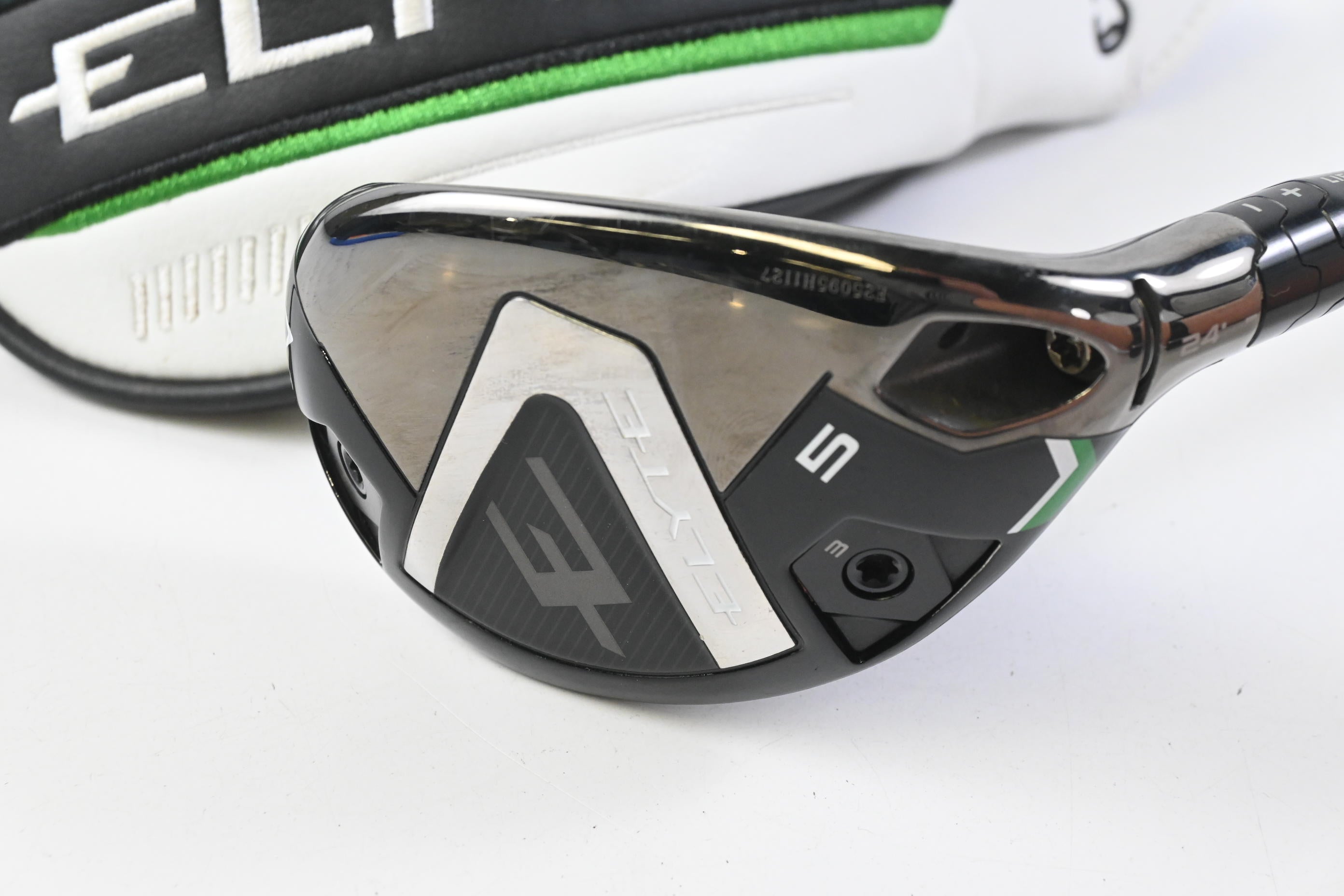 Callaway Elyte #5 Hybrid / 24 Degree / Regular Flex Denali Charcoal 60 Shaft