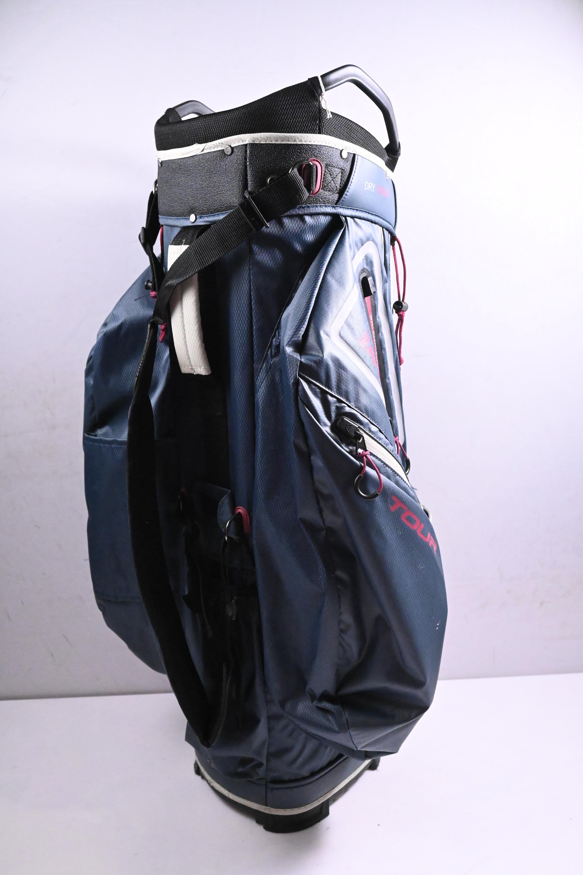 Big Max Dri-Lite Tour 14.0 Cart Bag / 14-Way Divider / Blue, Grey