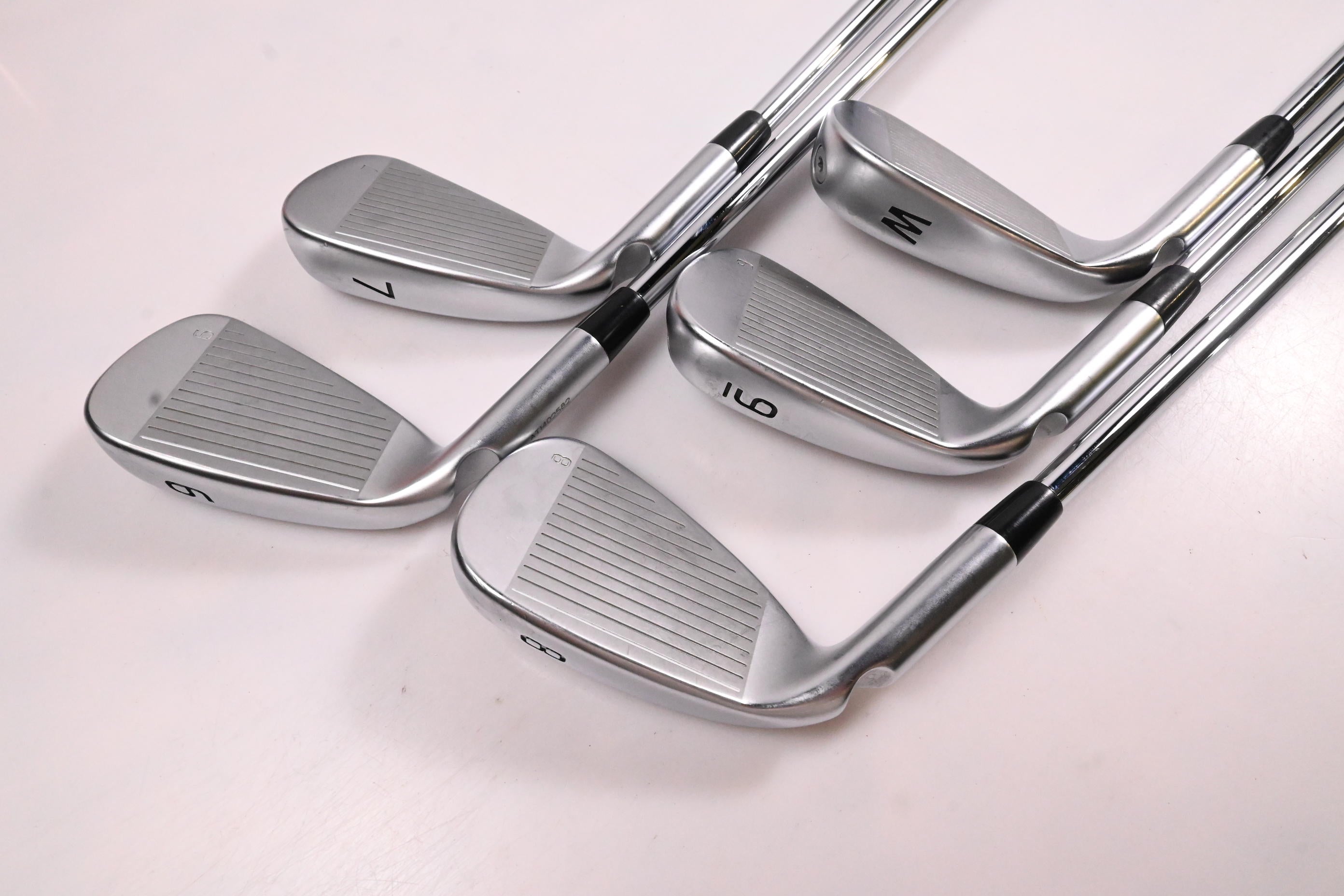 Ping G430 Irons / 6-PW / Blue Dot / Regular Flex Ping AWT 2.0 Shafts