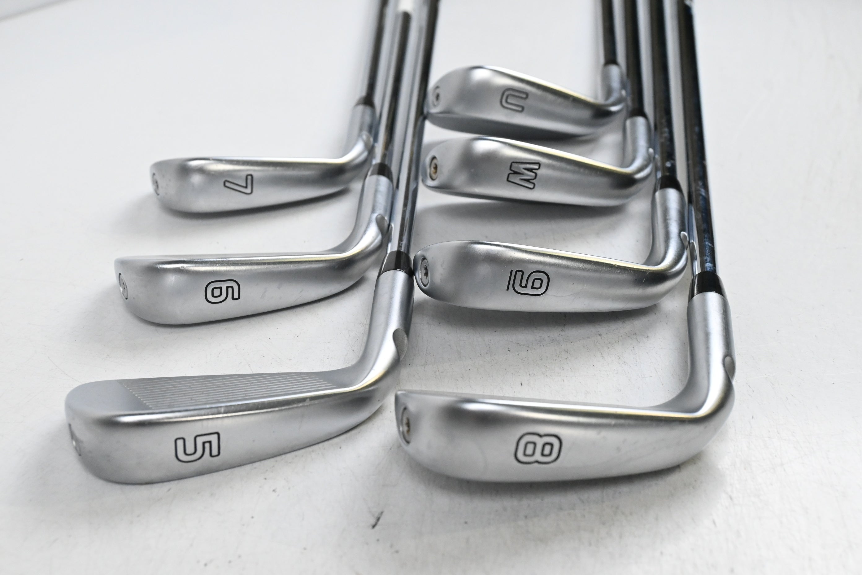 Ping i500 Irons / 5-PW+GW / White Dot / Regular Flex Project X LZ 115 Shafts