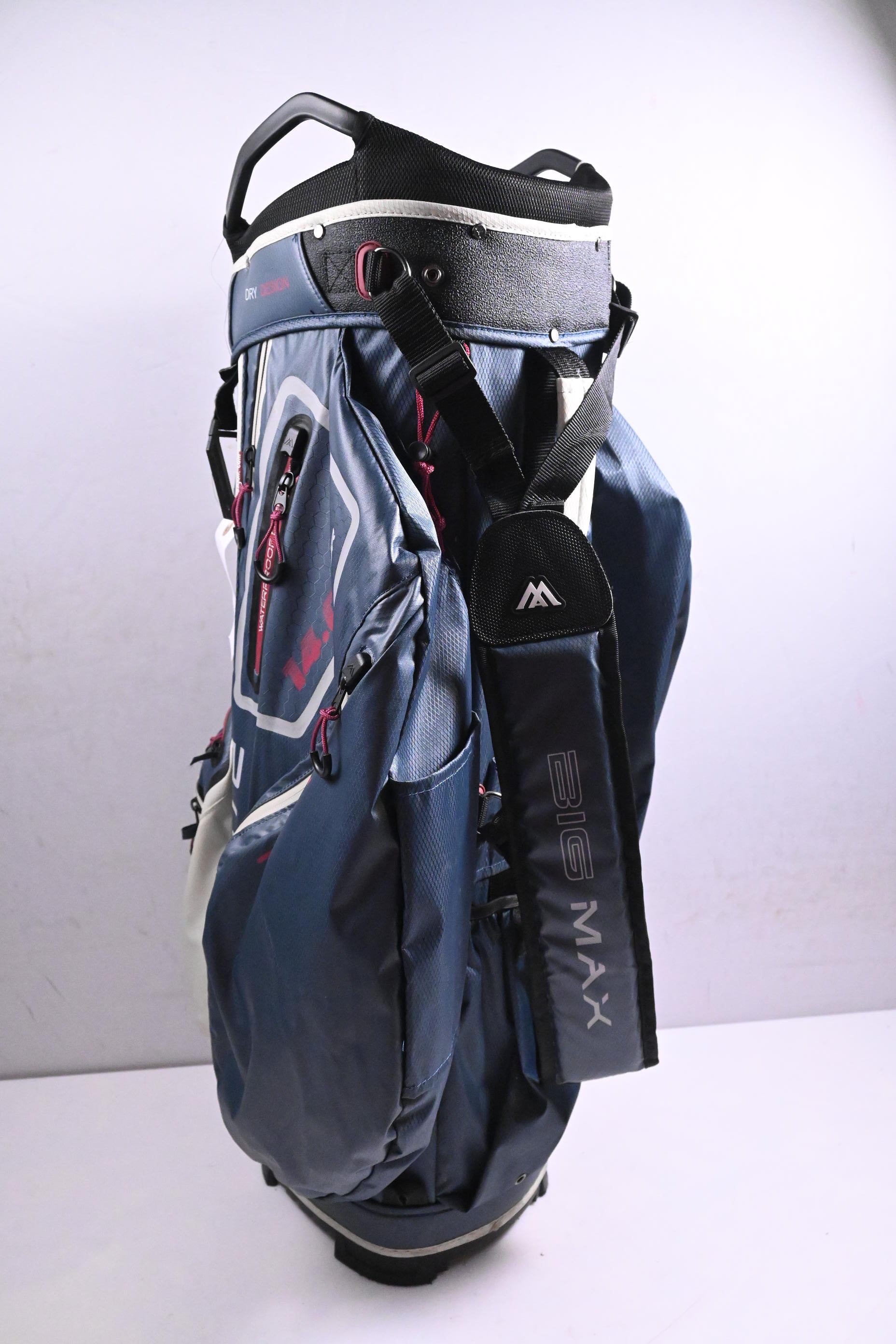 Big Max Dri-Lite Tour 14.0 Cart Bag / 14-Way Divider / Blue, Grey