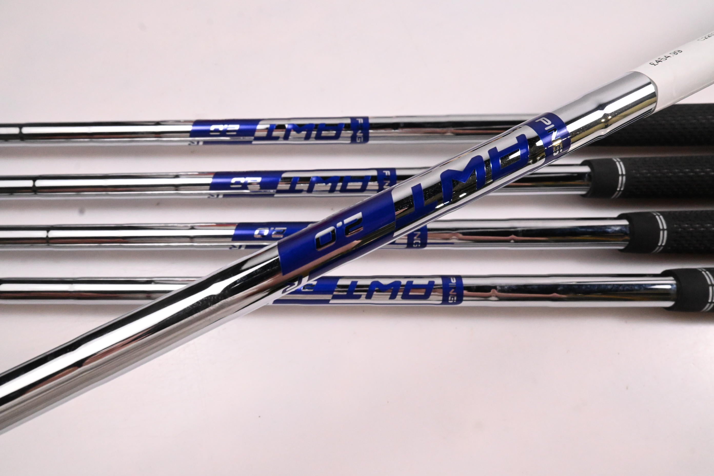 Ping G430 Irons / 6-PW / Blue Dot / Regular Flex Ping AWT 2.0 Shafts