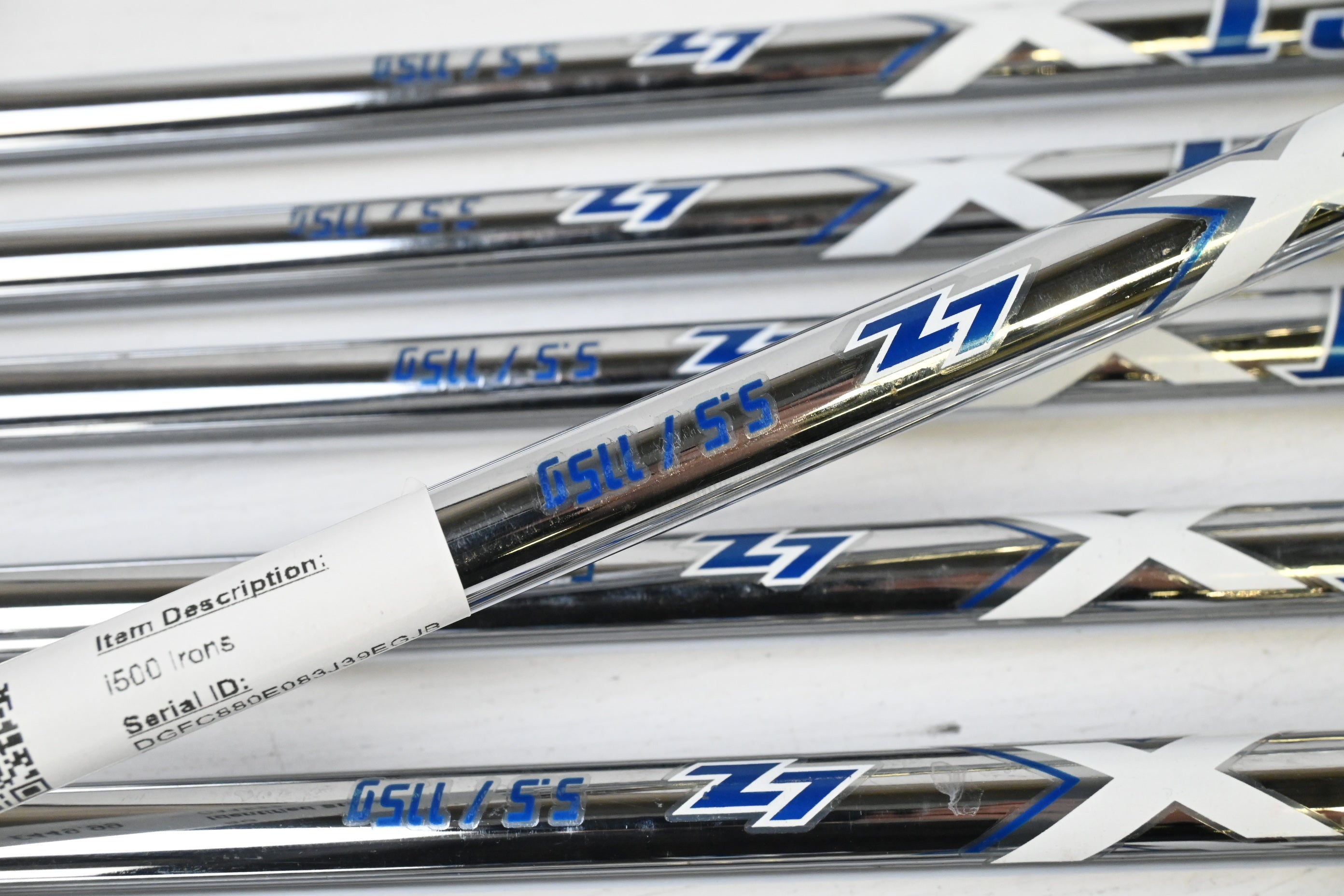 Ping i500 Irons / 5-PW+GW / White Dot / Regular Flex Project X LZ 115 Shafts