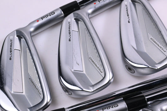 Ping Blueprint S Irons / 4-PW / Red Dot / Stiff Flex Dynamic Gold 105 S300